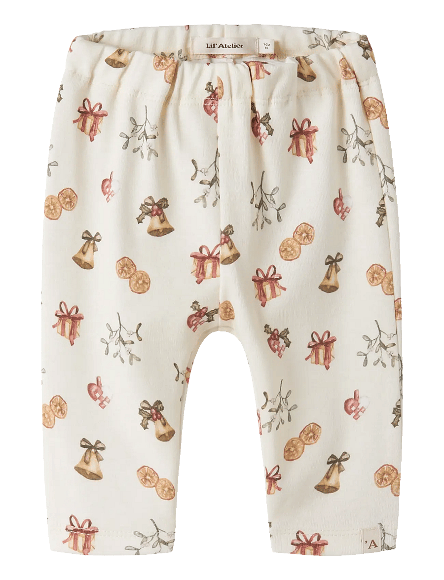 Lil'Atelier - NBNLAYO GAN PANT LIL - turtledove - 0