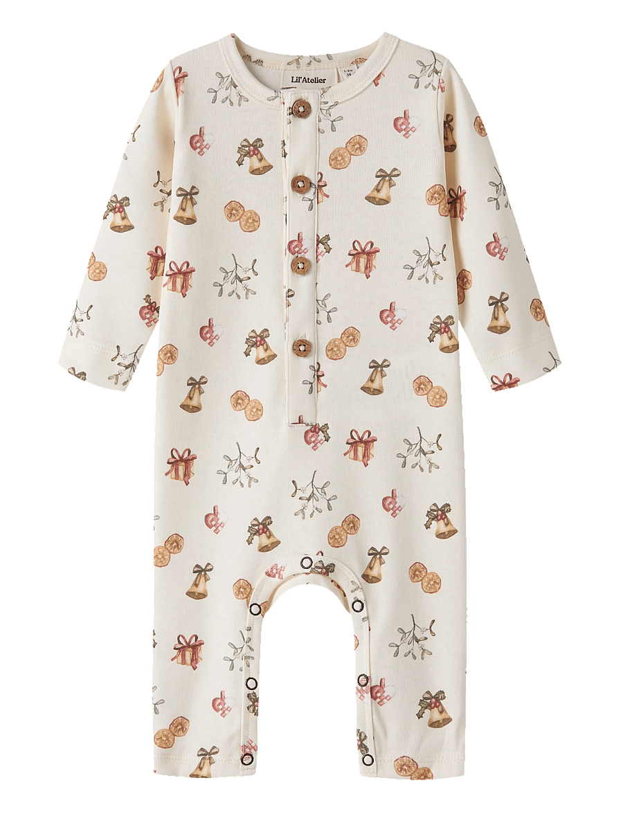 Lil'Atelier - NBNLAYO GIP LS SLIM SUIT LIL - langärmelig - turtledove - 0