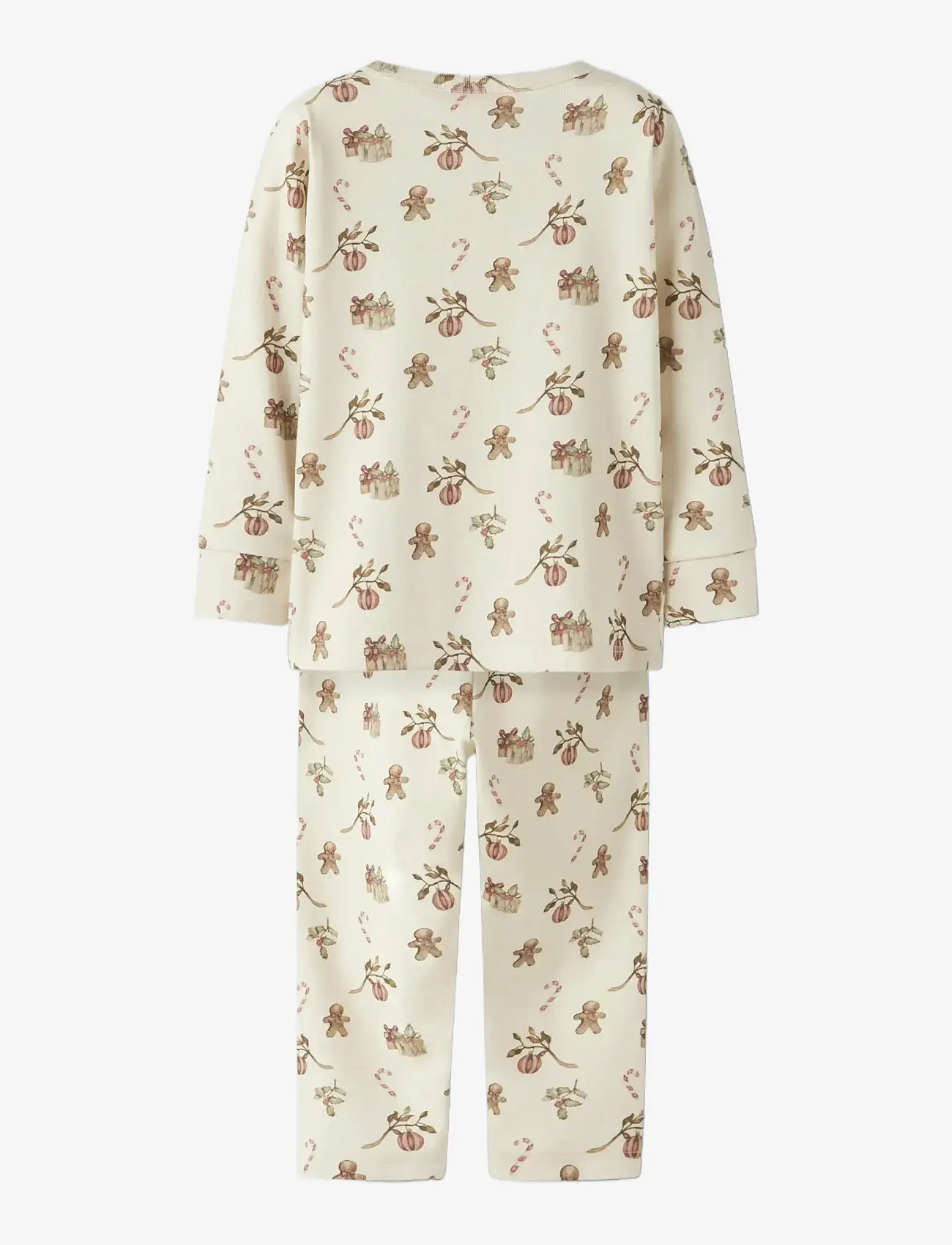 Lil'Atelier - NMNLAYO GIT LS NIGHTSET LIL - komplektid - turtledove - 1