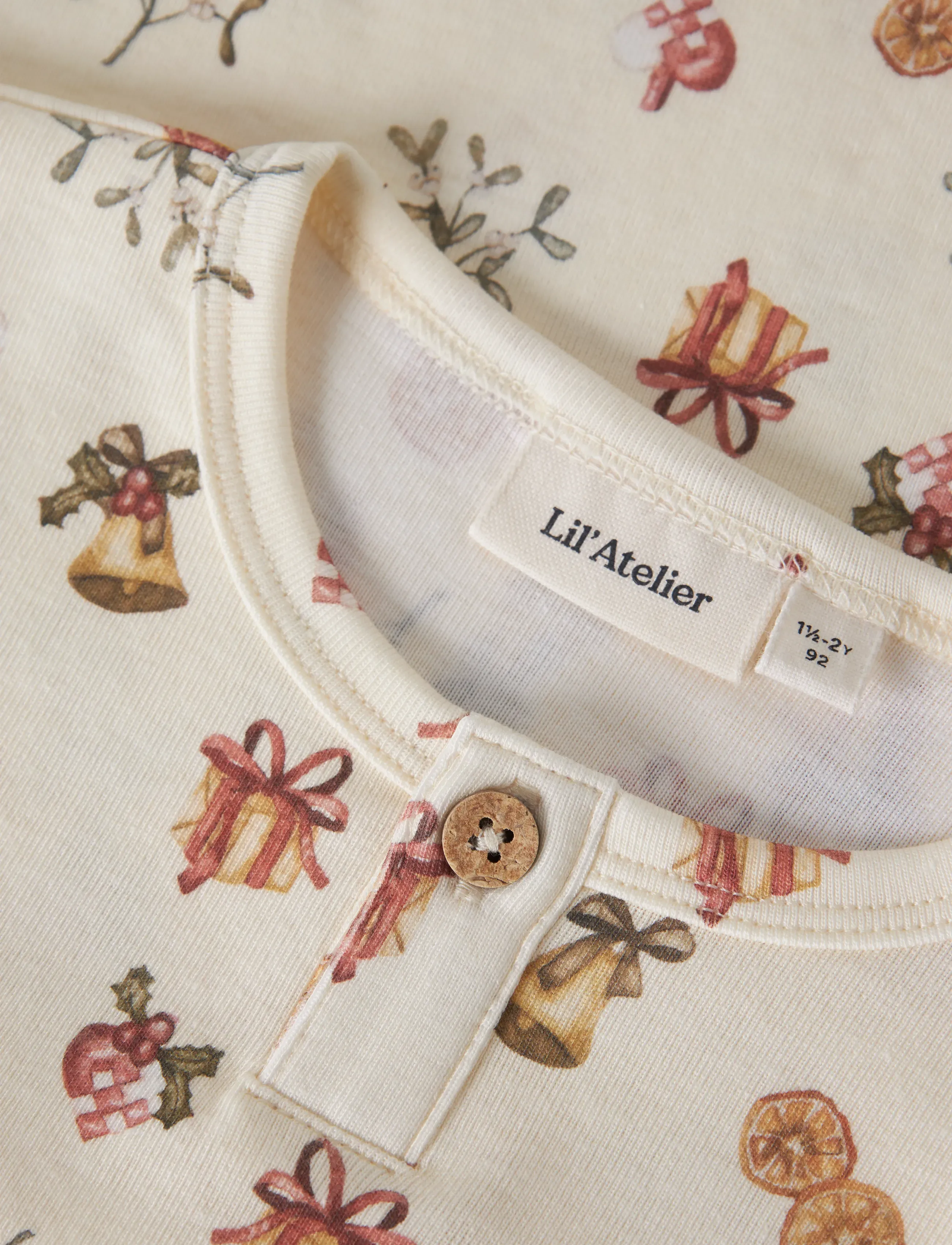 Lil'Atelier - NMNLAYO GIT LS NIGHTSET LIL - komplektid - turtledove - 5