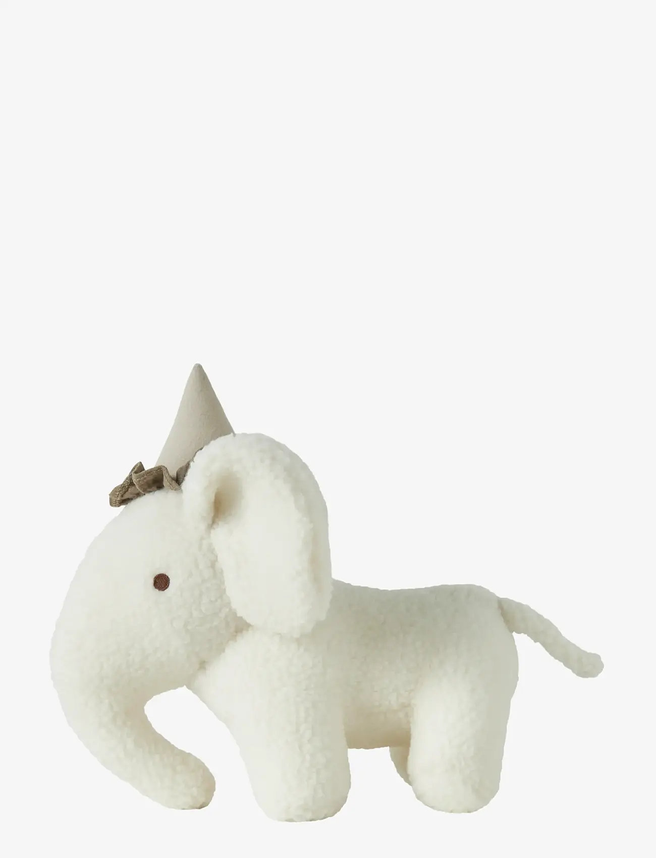 Lil'Atelier - NBNNIGO SHERPA TOY ELEPHANT LIL - pehmed loomad - coconut milk - 1