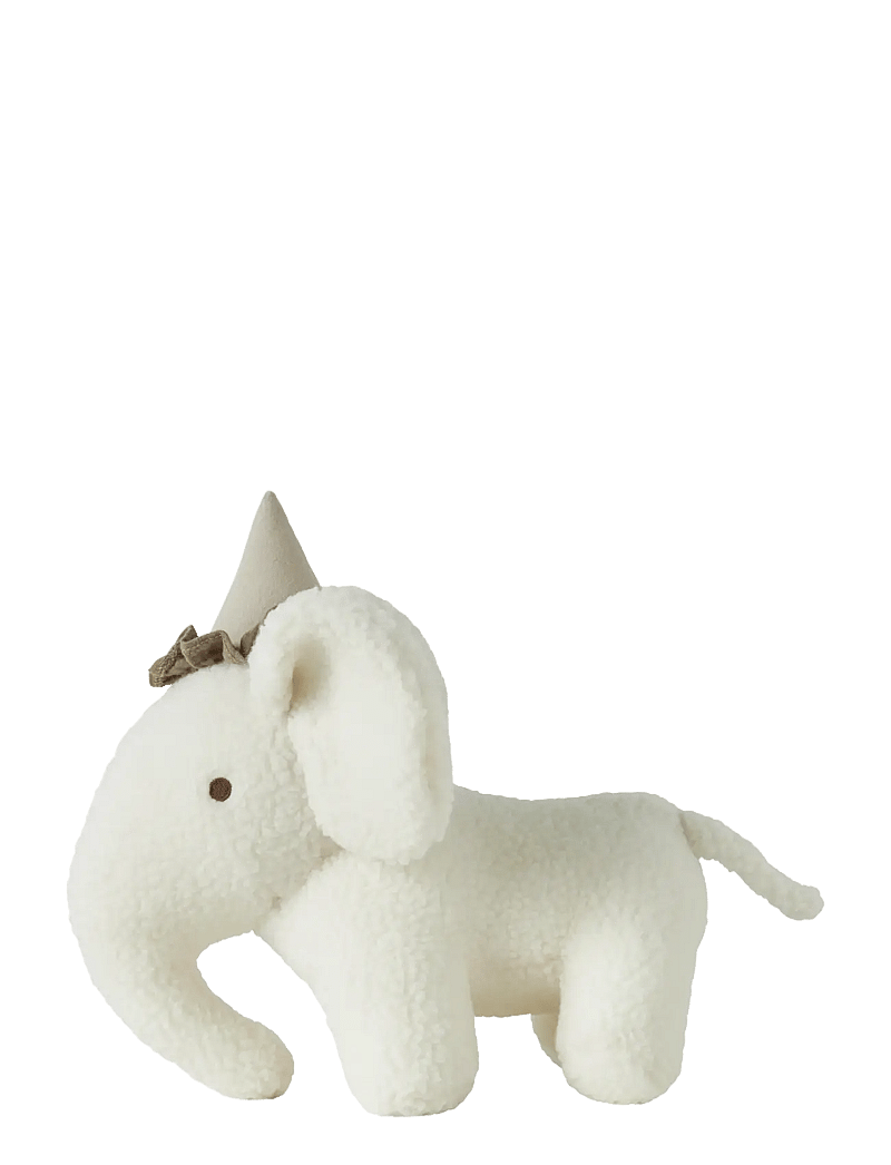 Lil'Atelier - NBNNIGO SHERPA TOY ELEPHANT LIL - pehmed loomad - coconut milk - 1