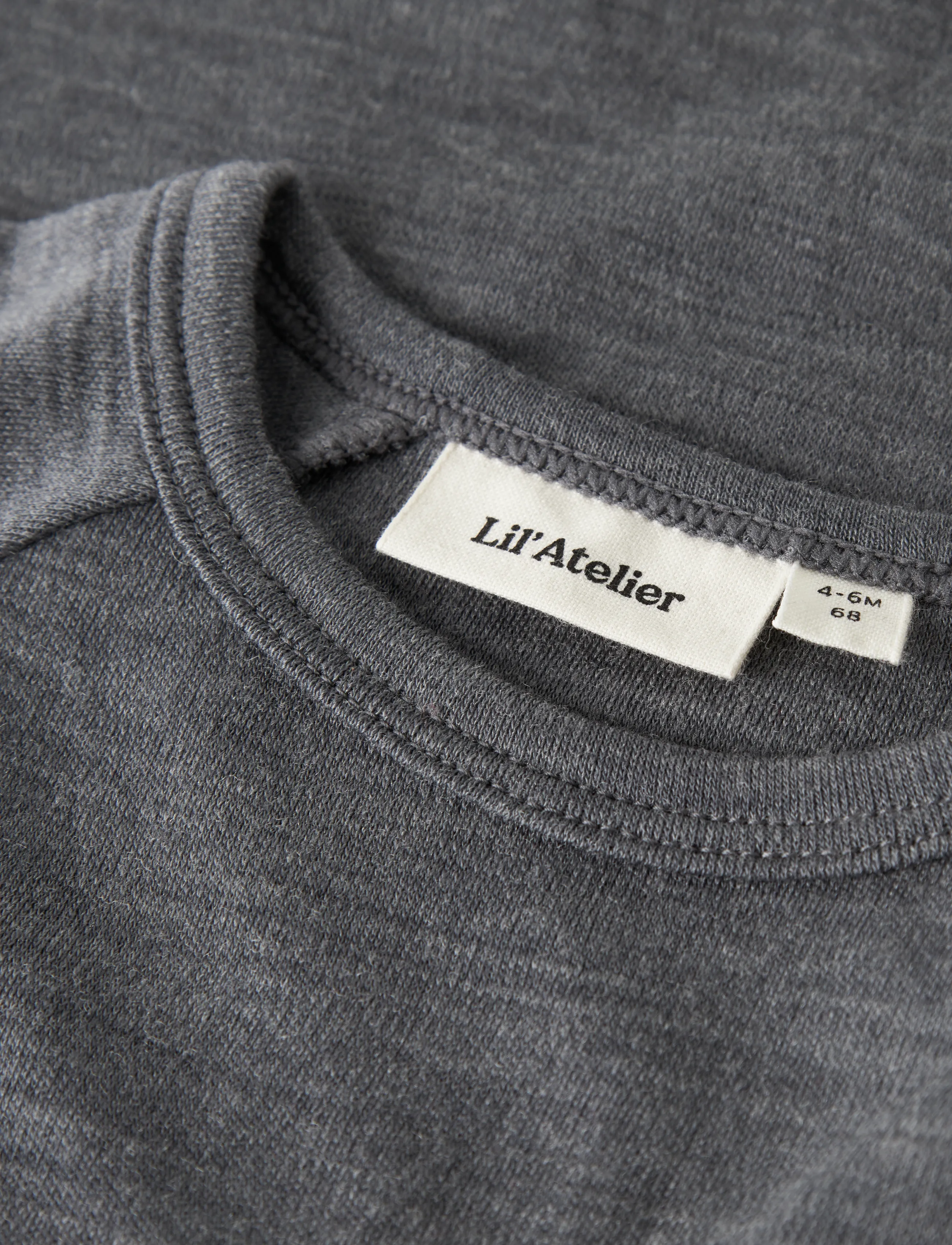 Lil'Atelier - NBNNESTER WOOL LS SLIM BODY LIL - beebi alusriided - poppy seed - 3