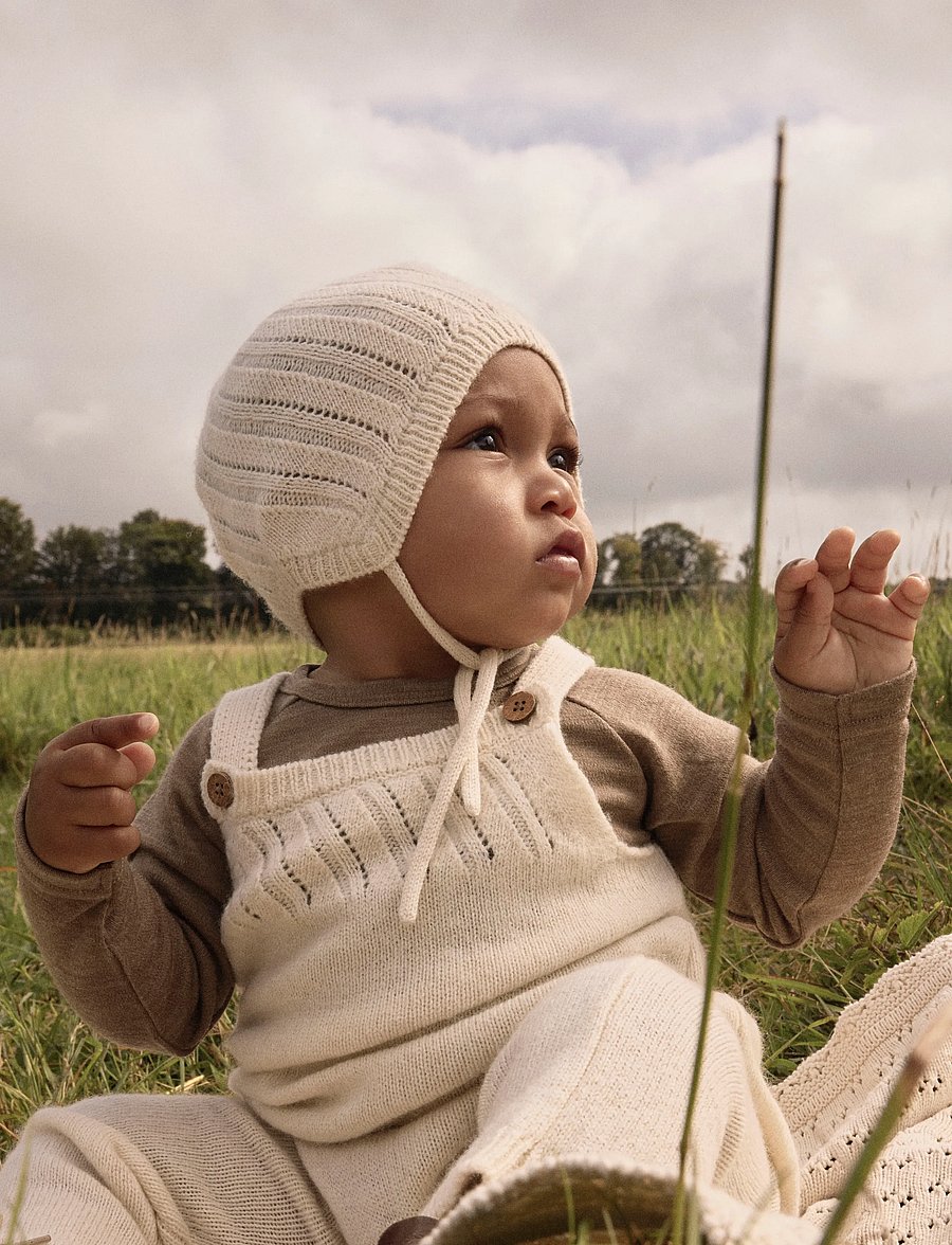 Lil'Atelier - NBNNESTER WOOL LS SLIM BODY LIL - langärmelige bodys - sepia tint - 4