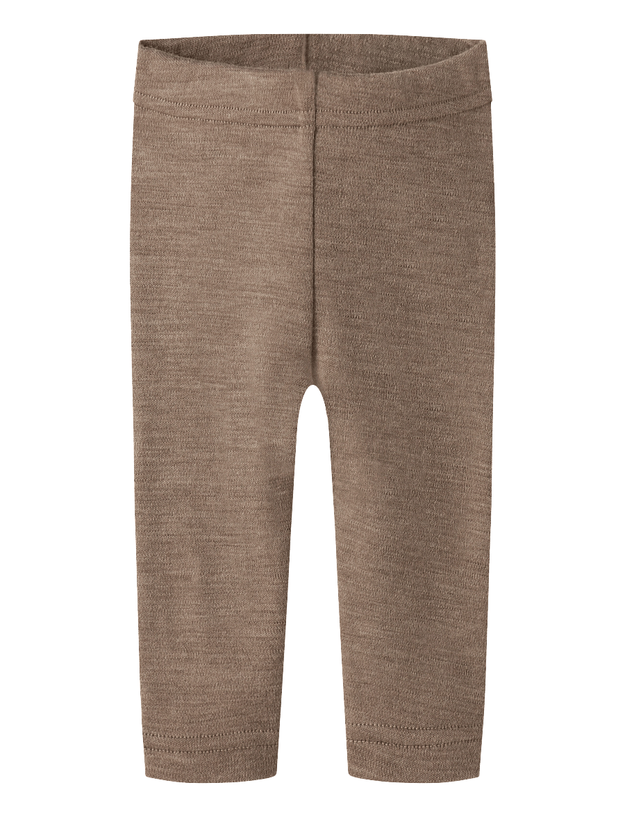 Lil'Atelier - NBNNESTER WOOL SLIM LEGGINGS LIL - sepia tint - 0
