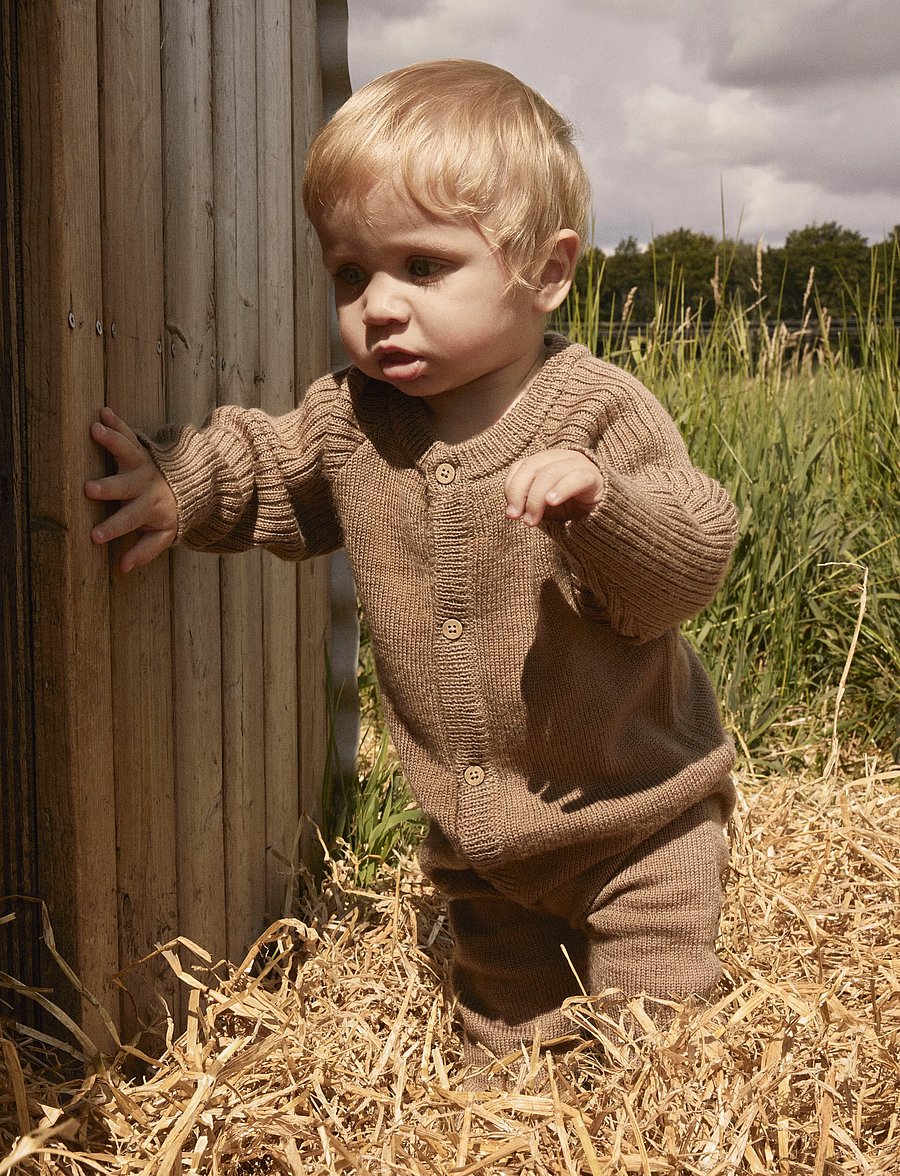 Lil'Atelier - NBMNOMO NOA WOOL LS KNIT SUIT LIL - langärmelig - sepia tint - 0