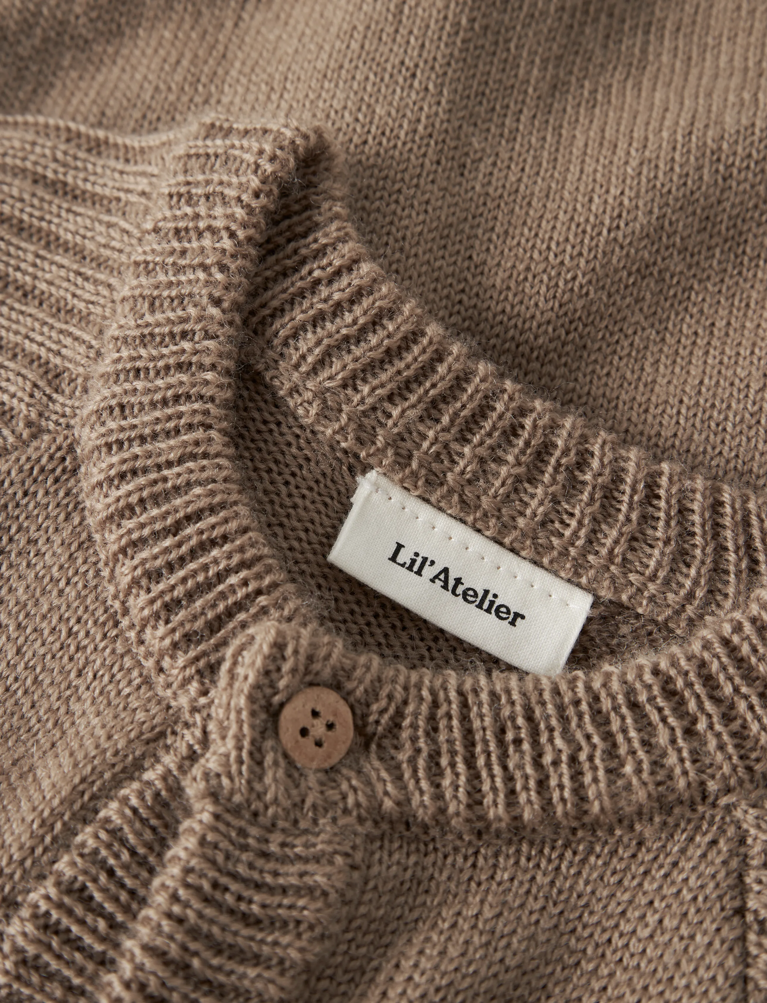 Lil'Atelier - NBMNOMO NOA WOOL LS KNIT SUIT LIL - long-sleeved - sepia tint - 4