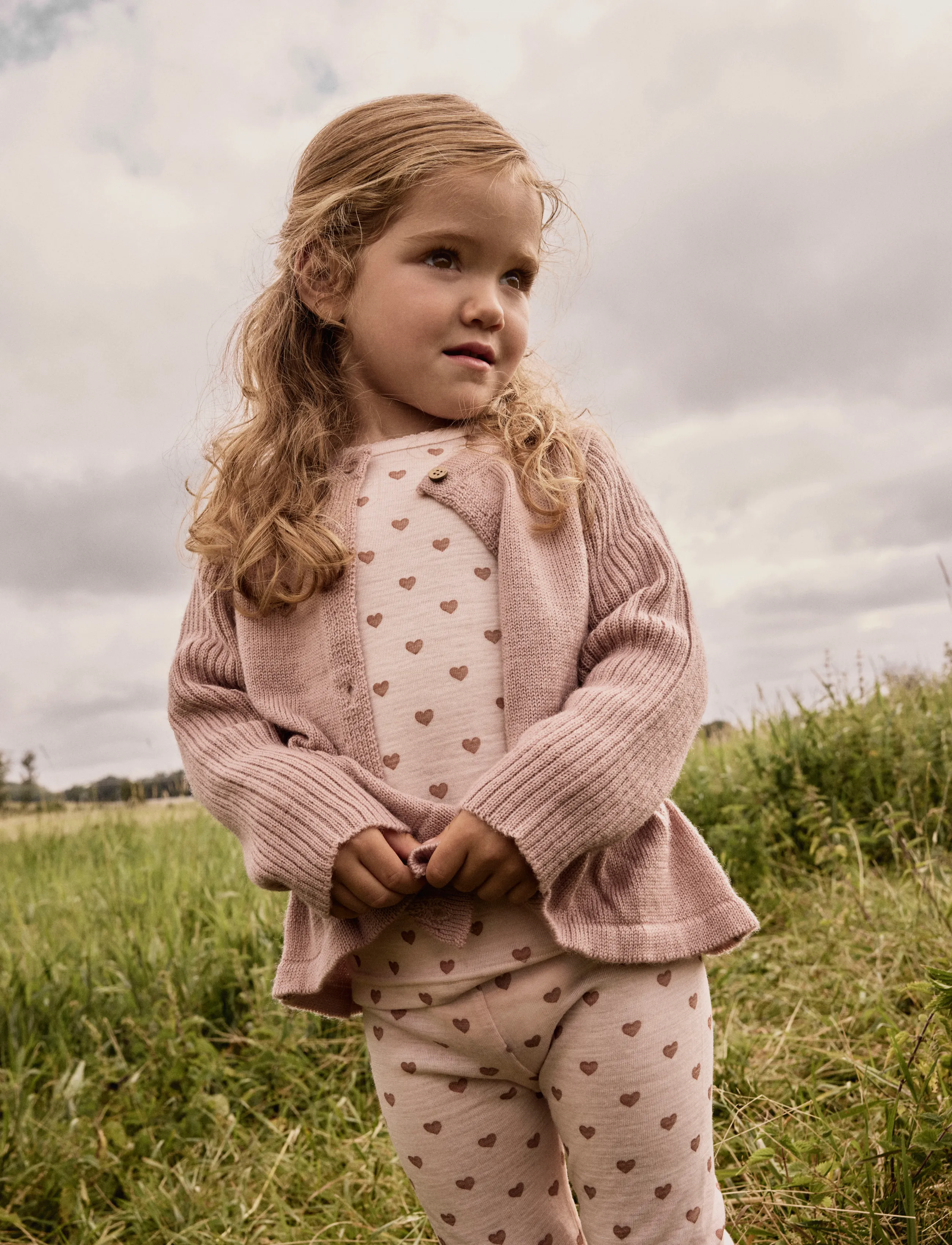Lil'Atelier - NMFNOMO NIA WOOL LS KNIT CARD LIL - cardigans - fawn - 3