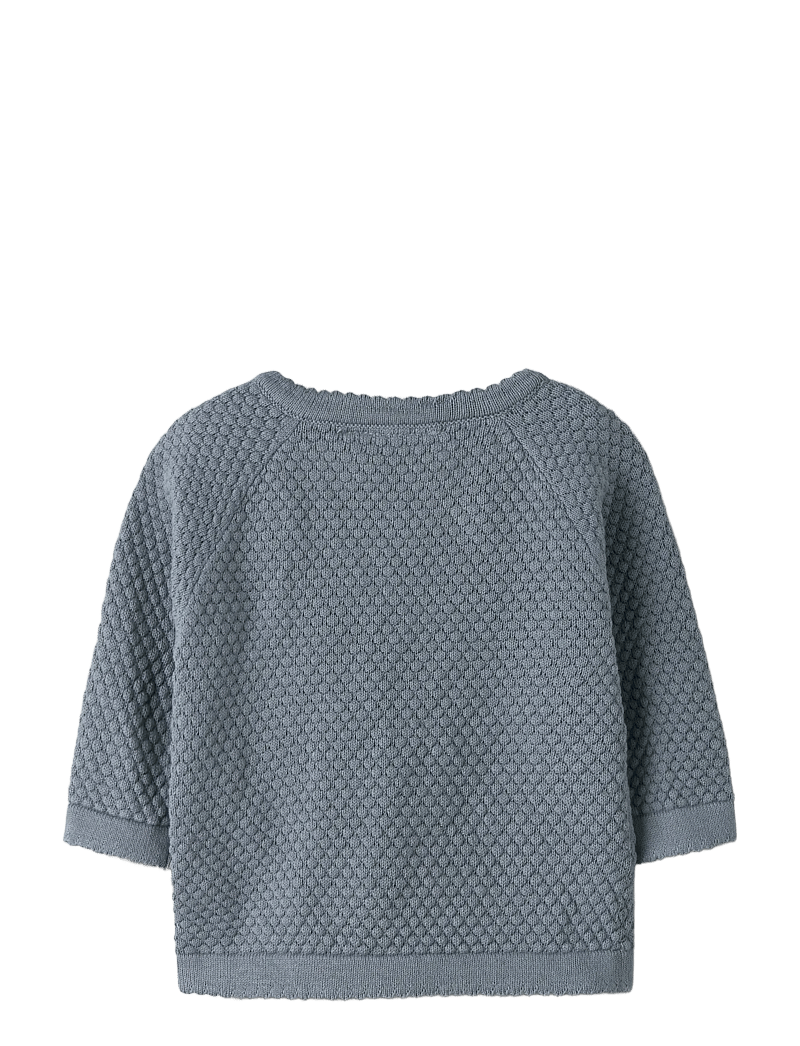 Lil'Atelier - NBMFICO LS WRAP KNIT LIL - pullover - tradewinds - 2