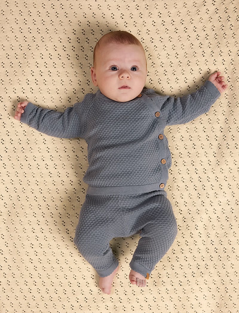 Lil'Atelier - NBMFICO LS WRAP KNIT LIL - pullover - tradewinds - 4