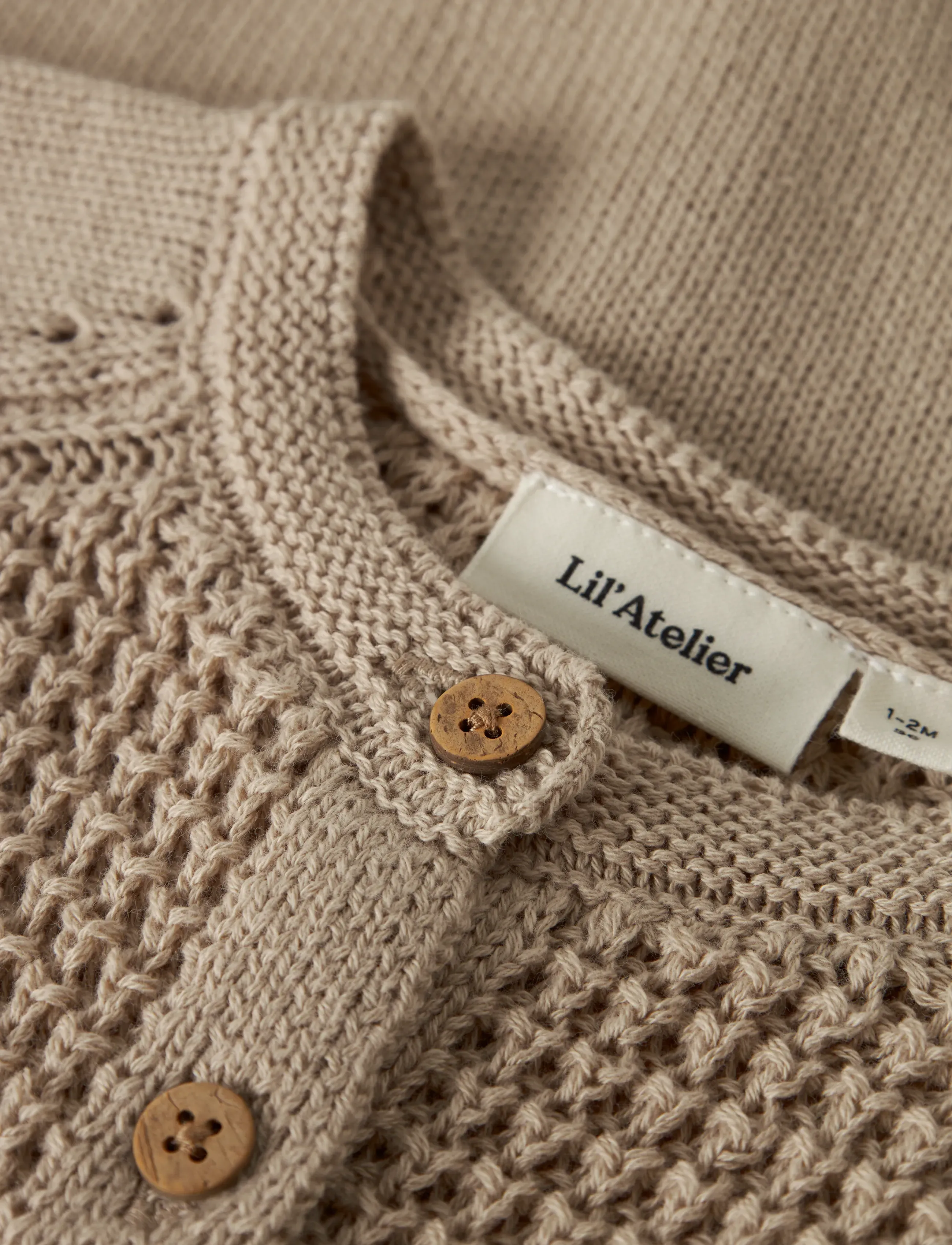 Lil'Atelier - NBMFIFER SS LOOSE KNIT SUIT LIL - buksedragter - oxford tan - 4