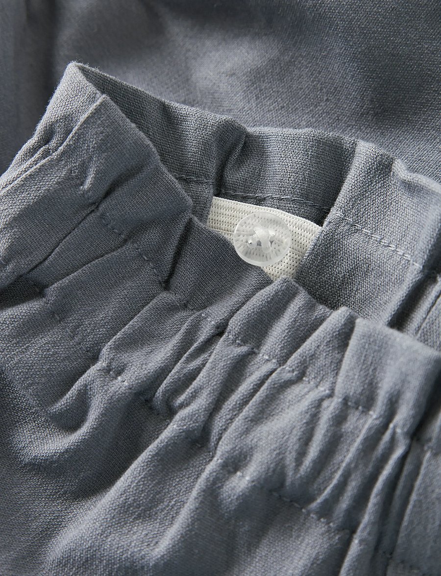 Lil'Atelier - NBMFREDRIK LOOSE BLOOMERS LIL - pumphosen - tradewinds - 2