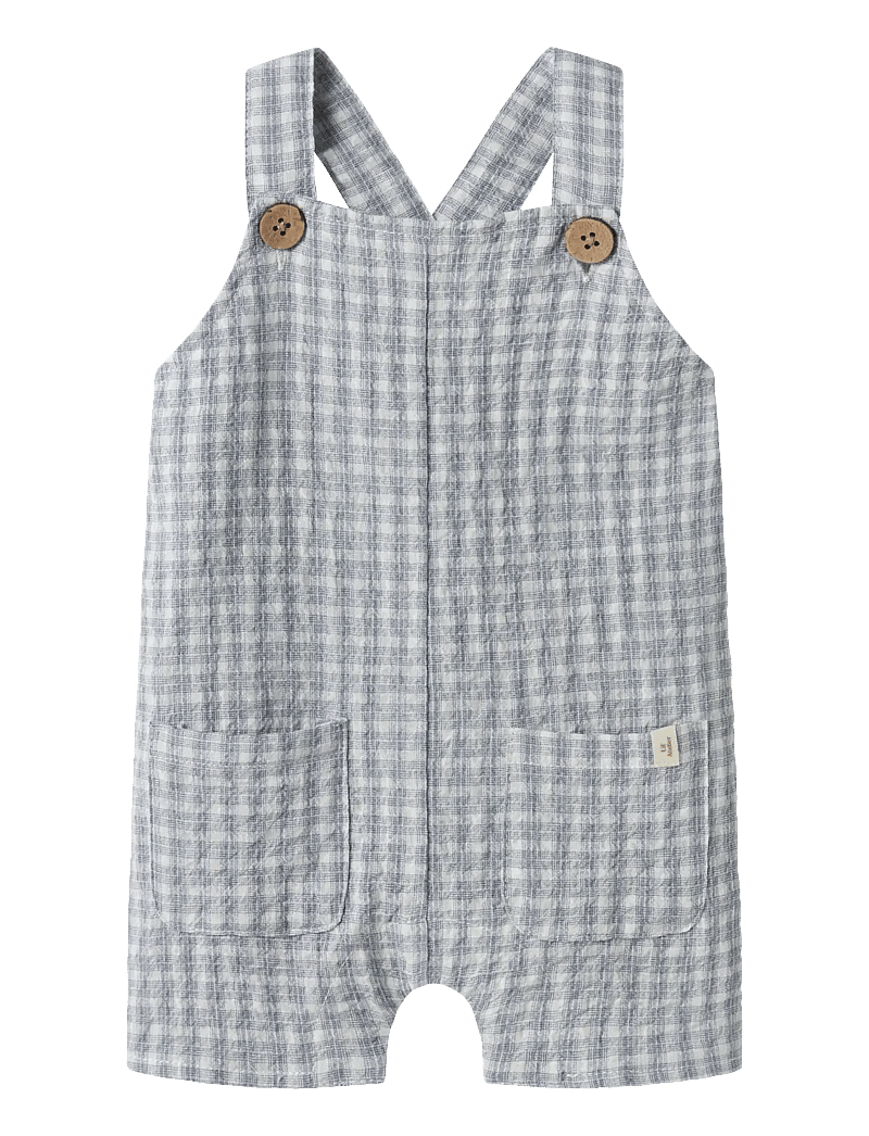 Lil'Atelier - NBMFREY LOOSE SHORT OVERALL LIL - buksedragter - coconut milk - 0