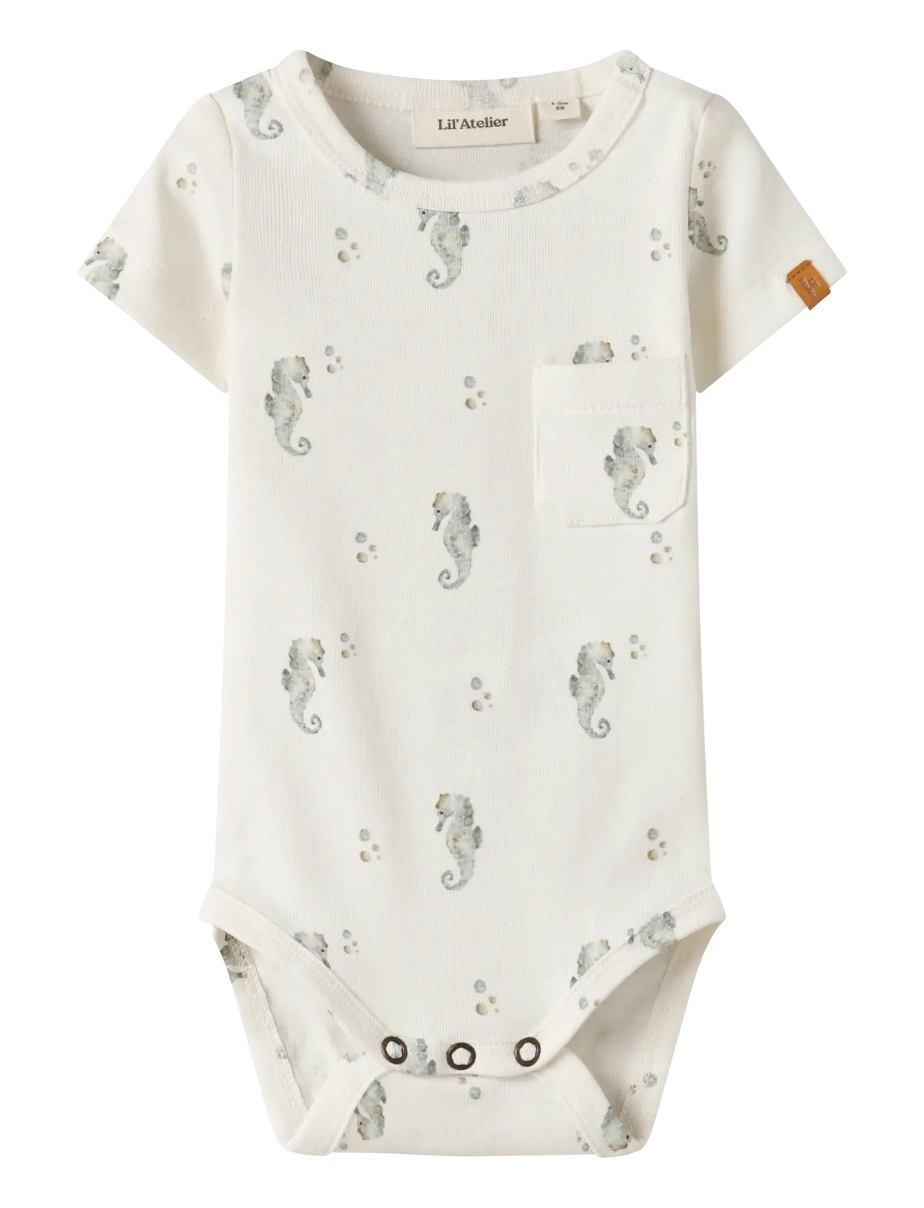 Lil'Atelier NBMGAYO SEV SS SLIM BODY LIL - Lil'Atelier - COCONUT MILK / cream