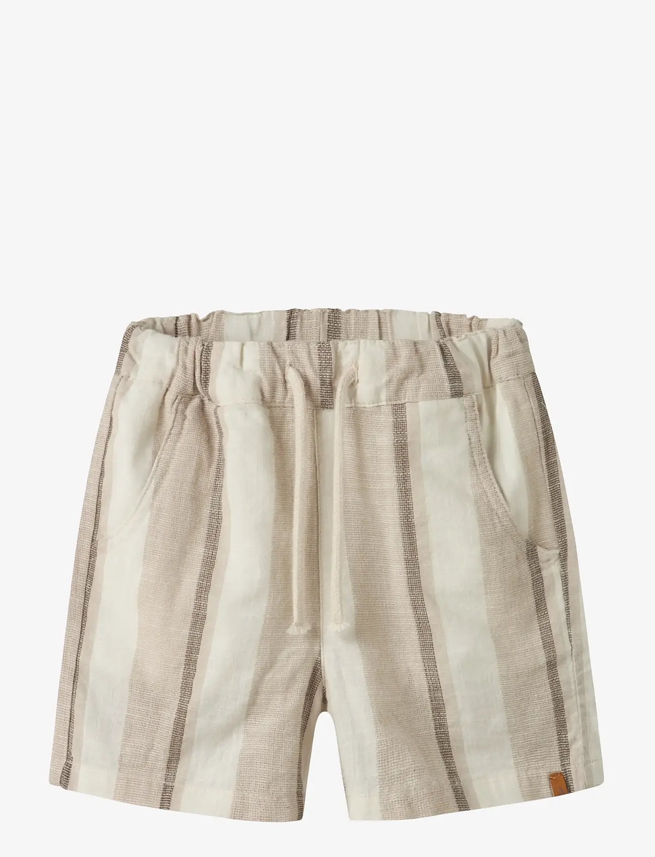 Lil'Atelier - NMMFIBERT LOOSE SHORTS LIL - casual shorts - coconut milk - 0
