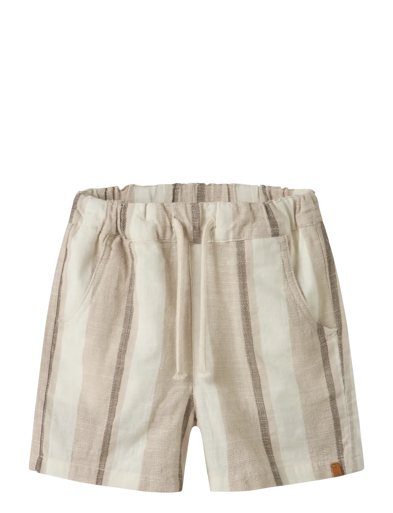 Lil'Atelier NMMFIBERT LOOSE SHORTS LIL - Lil'Atelier - COCONUT MILK / cream