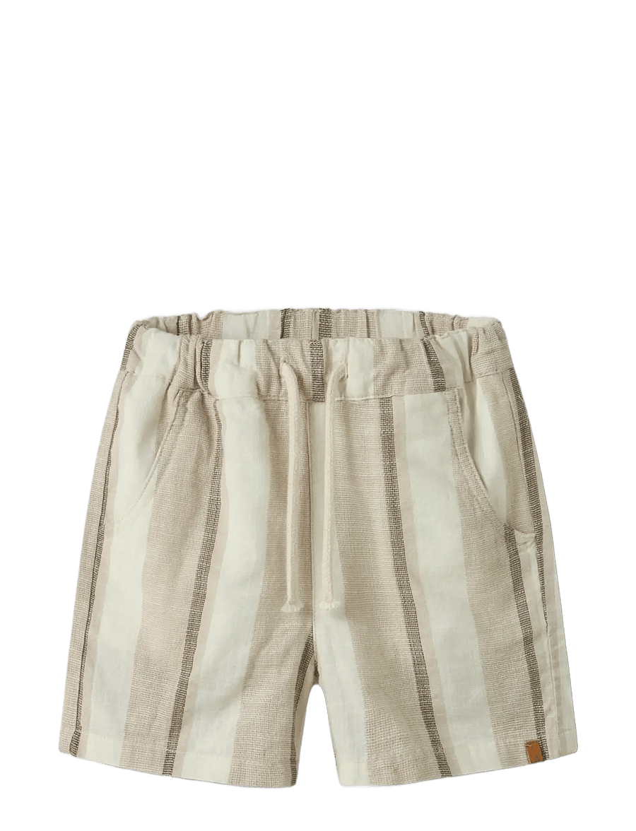 Lil'Atelier - NMMFIBERT LOOSE SHORTS LIL - lühikesed vabaajapüksid - coconut milk - 2
