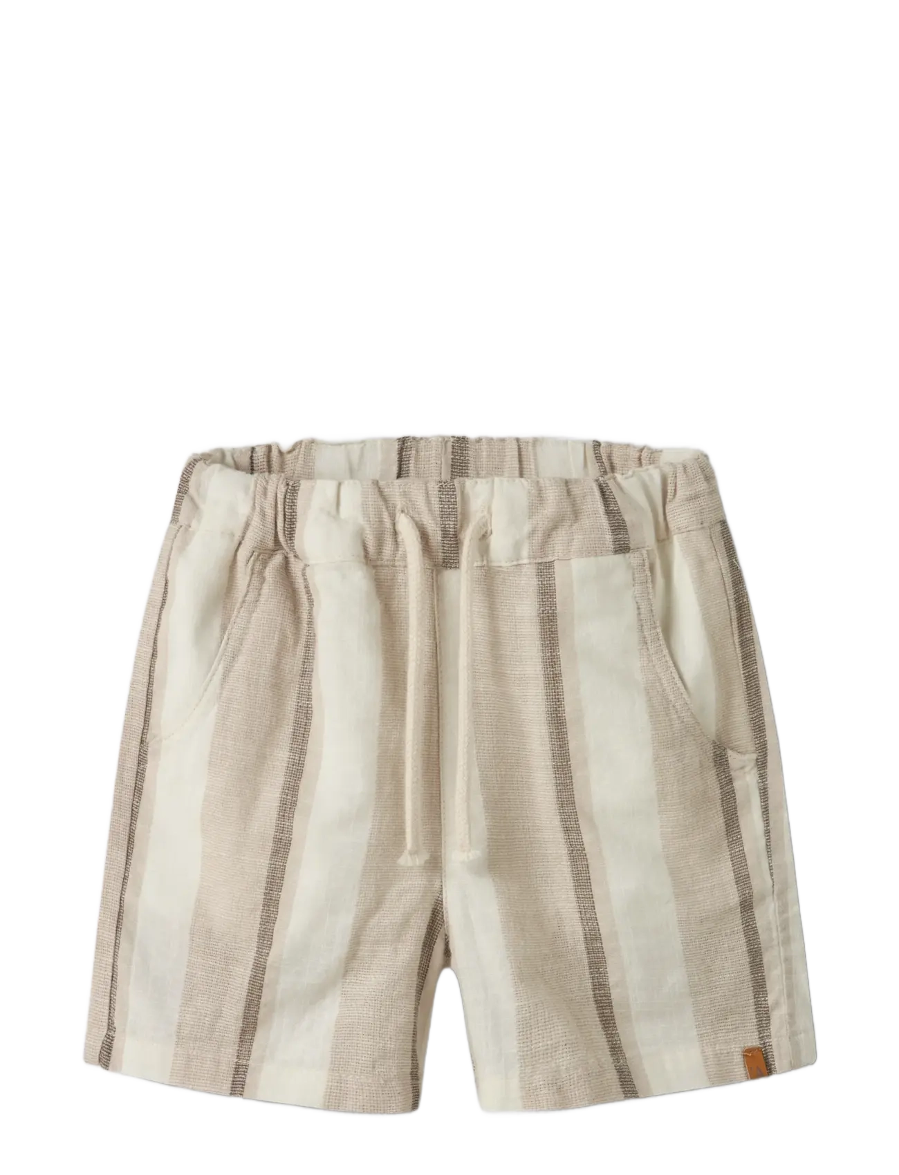 Lil'Atelier - NMMFIBERT LOOSE SHORTS LIL - lühikesed vabaajapüksid - coconut milk - 3