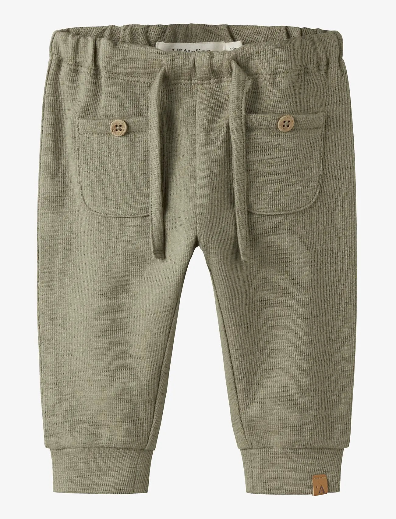 Lil'Atelier - NBMFALK LOOSE PANT LIL - verryttelyhousut - overland trek - 0
