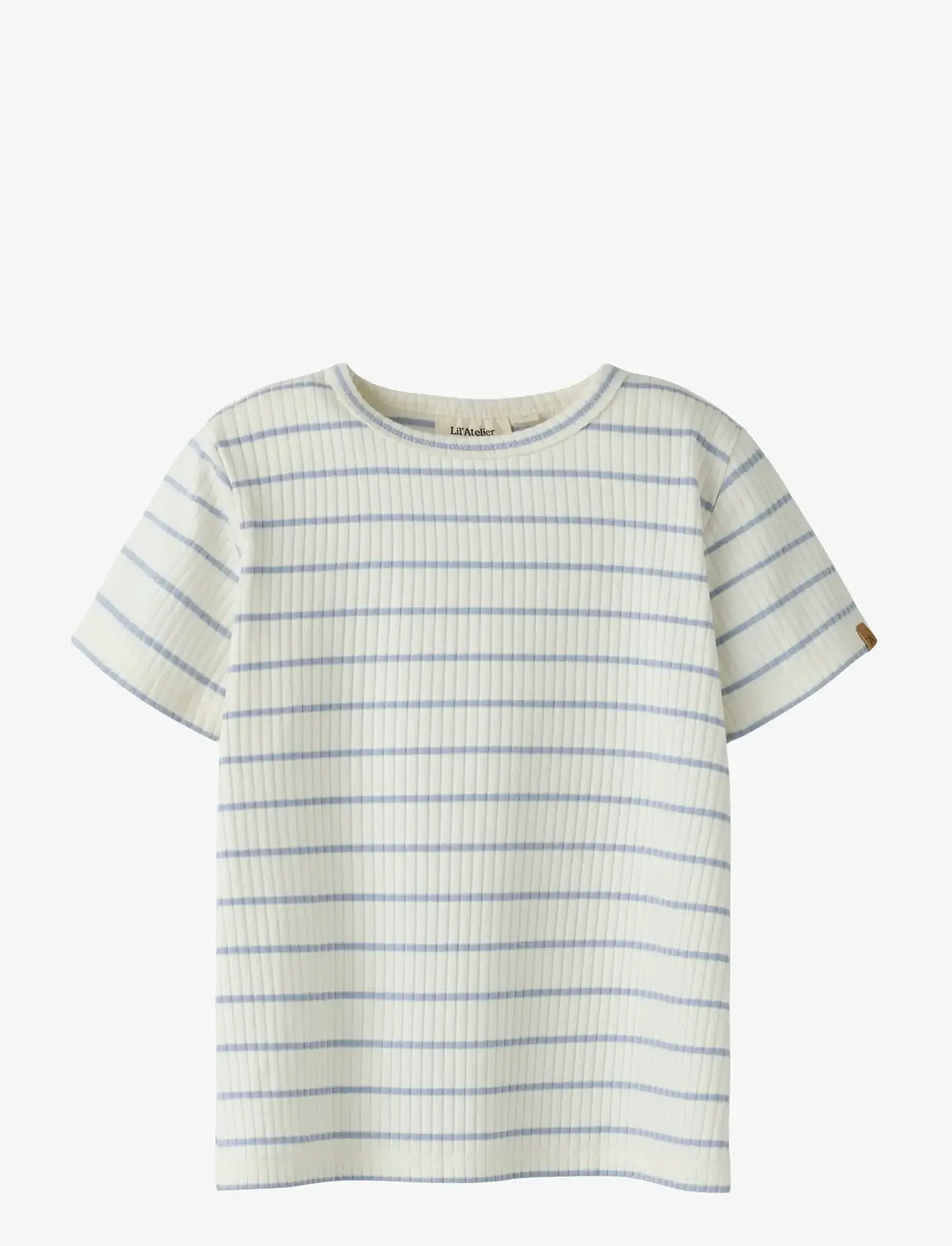 Lil'Atelier - NMMKAIL SS TOP LIL NOOS - kurzärmelige - coconut milk - 0