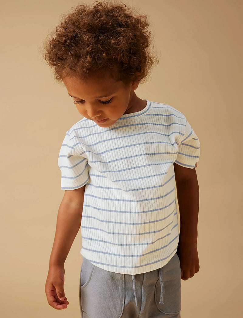Lil'Atelier - NMMKAIL SS TOP LIL NOOS - kortærmede t-shirts - coconut milk - 2