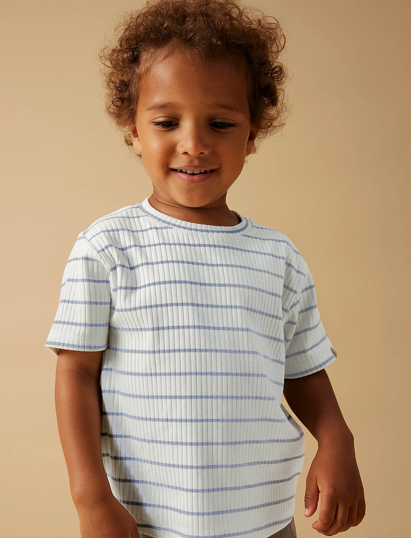 Lil'Atelier - NMMKAIL SS TOP LIL NOOS - kortærmede t-shirts - coconut milk - 3