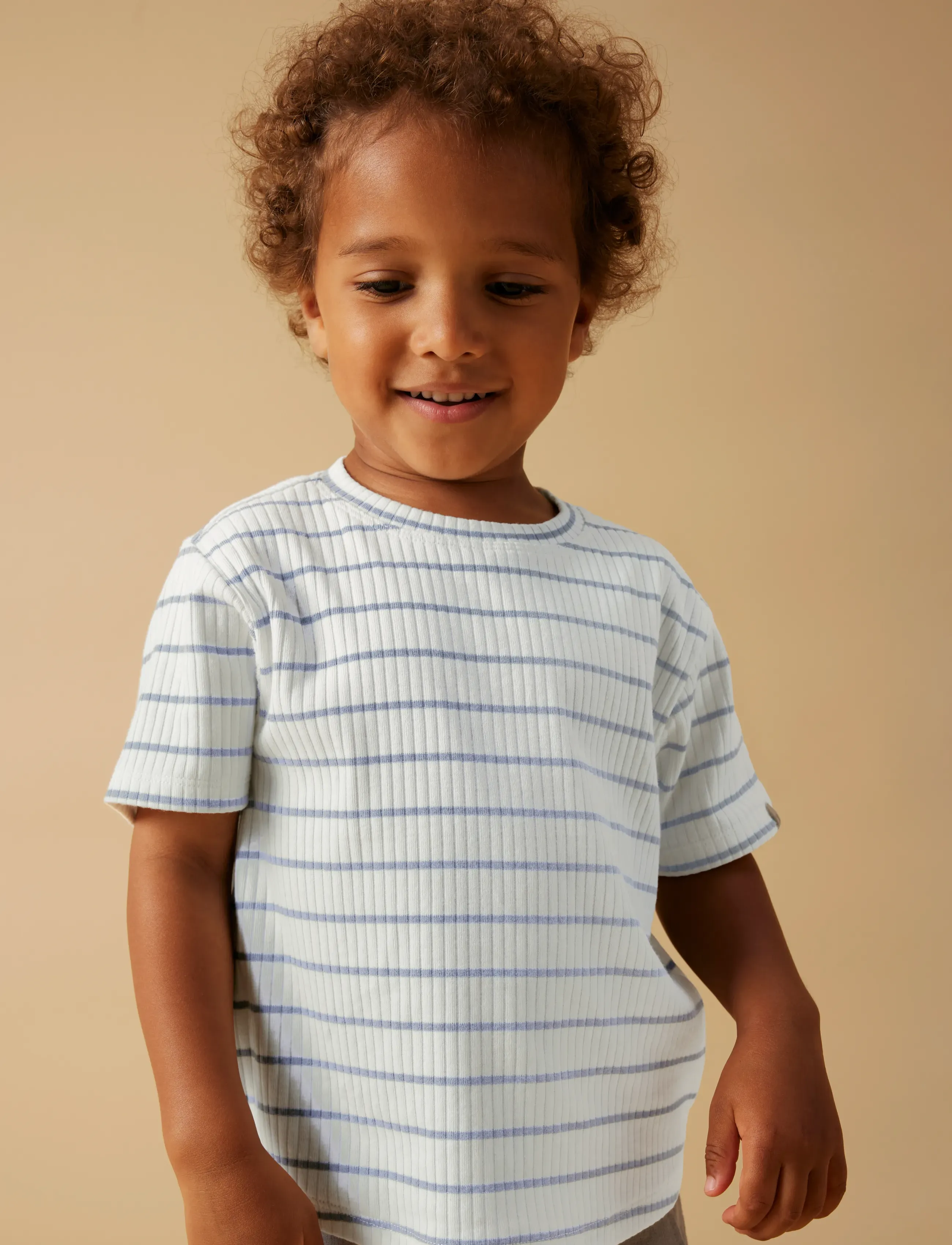 Lil'Atelier - NMMKAIL SS TOP LIL NOOS - kortærmede t-shirts - coconut milk - 3