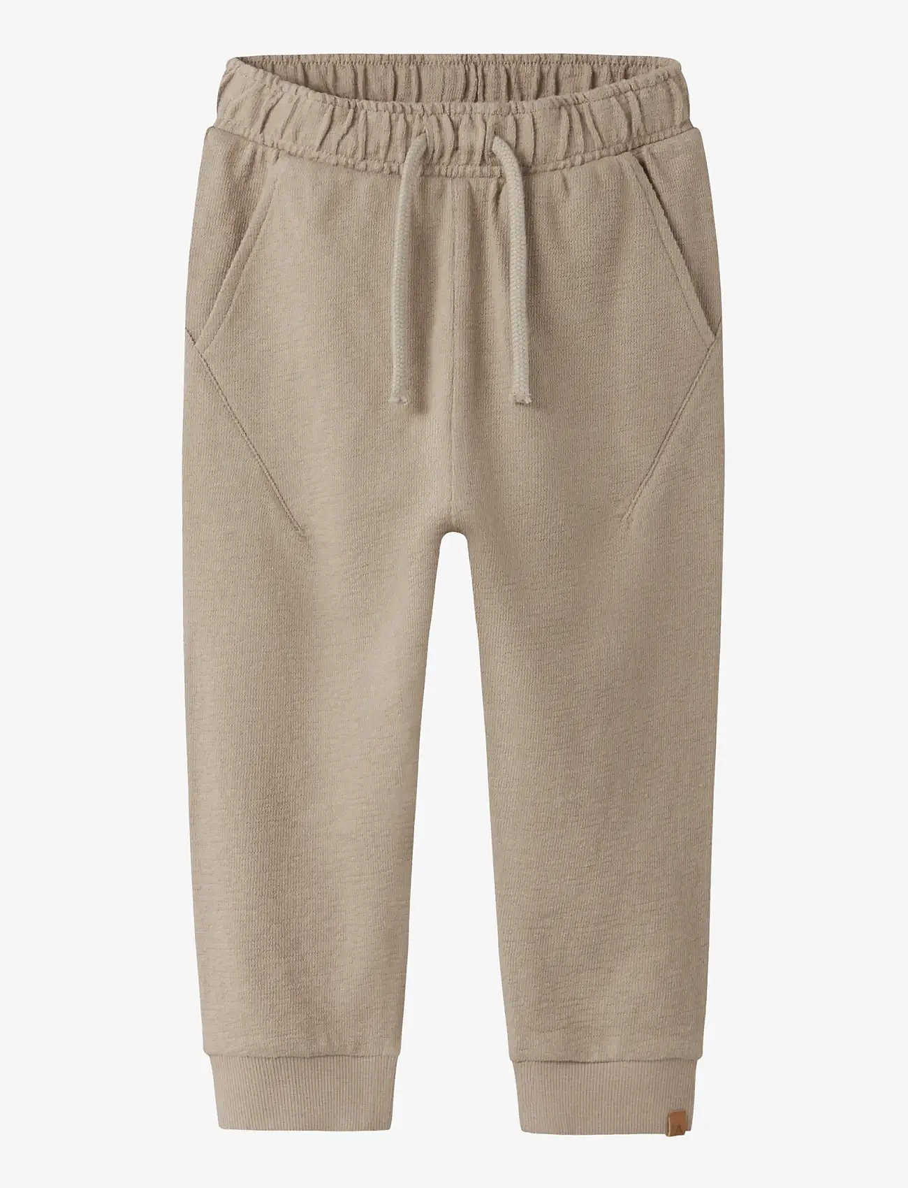 Lil'Atelier - NMMDIAS DAN LOOSE SWEAT PANT LIL - verryttelyhousut - oxford tan - 0