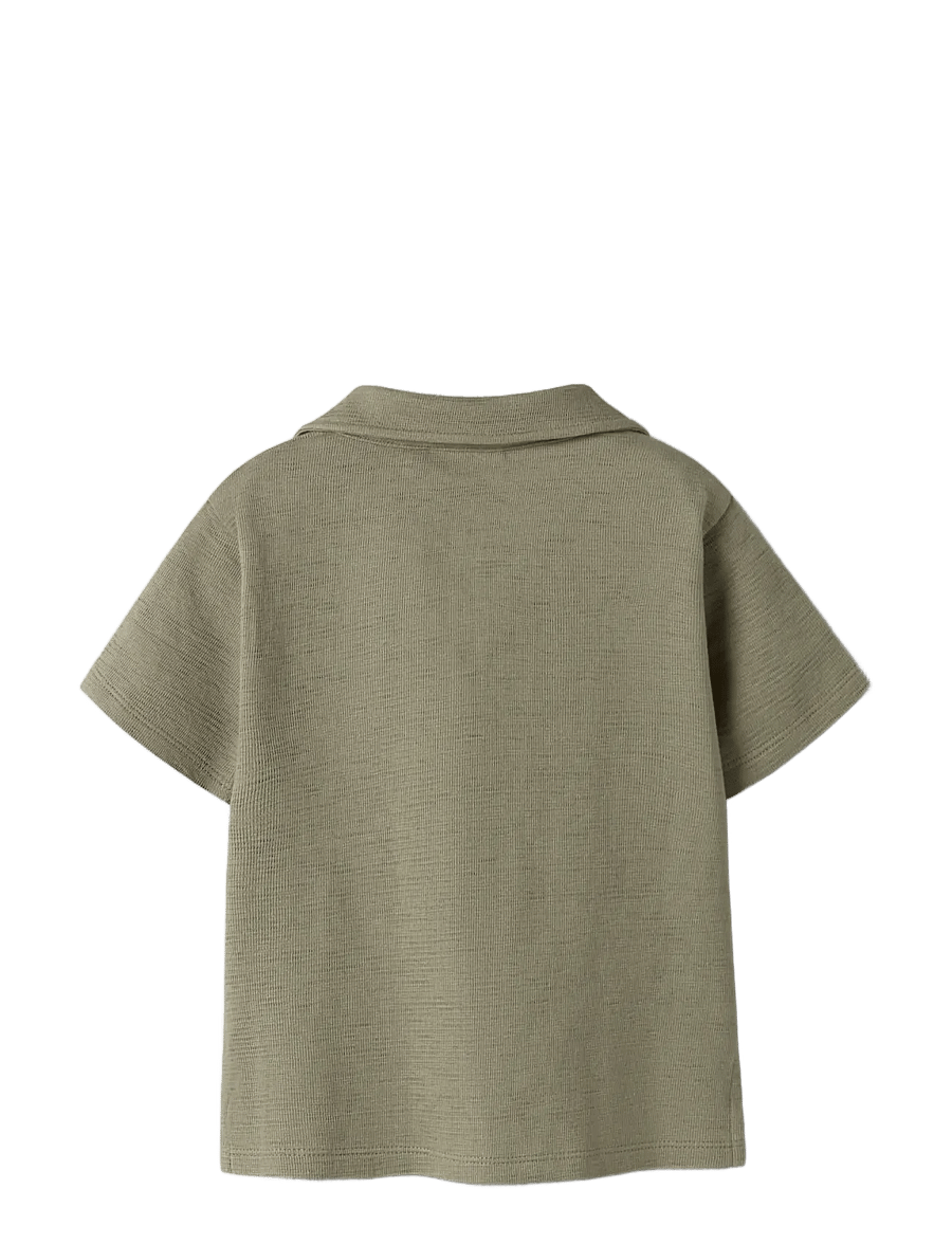 Lil'Atelier - NMMFALK SS LOOSE POLO TOP LIL - lühikeste varrukatega polod - overland trek - 1
