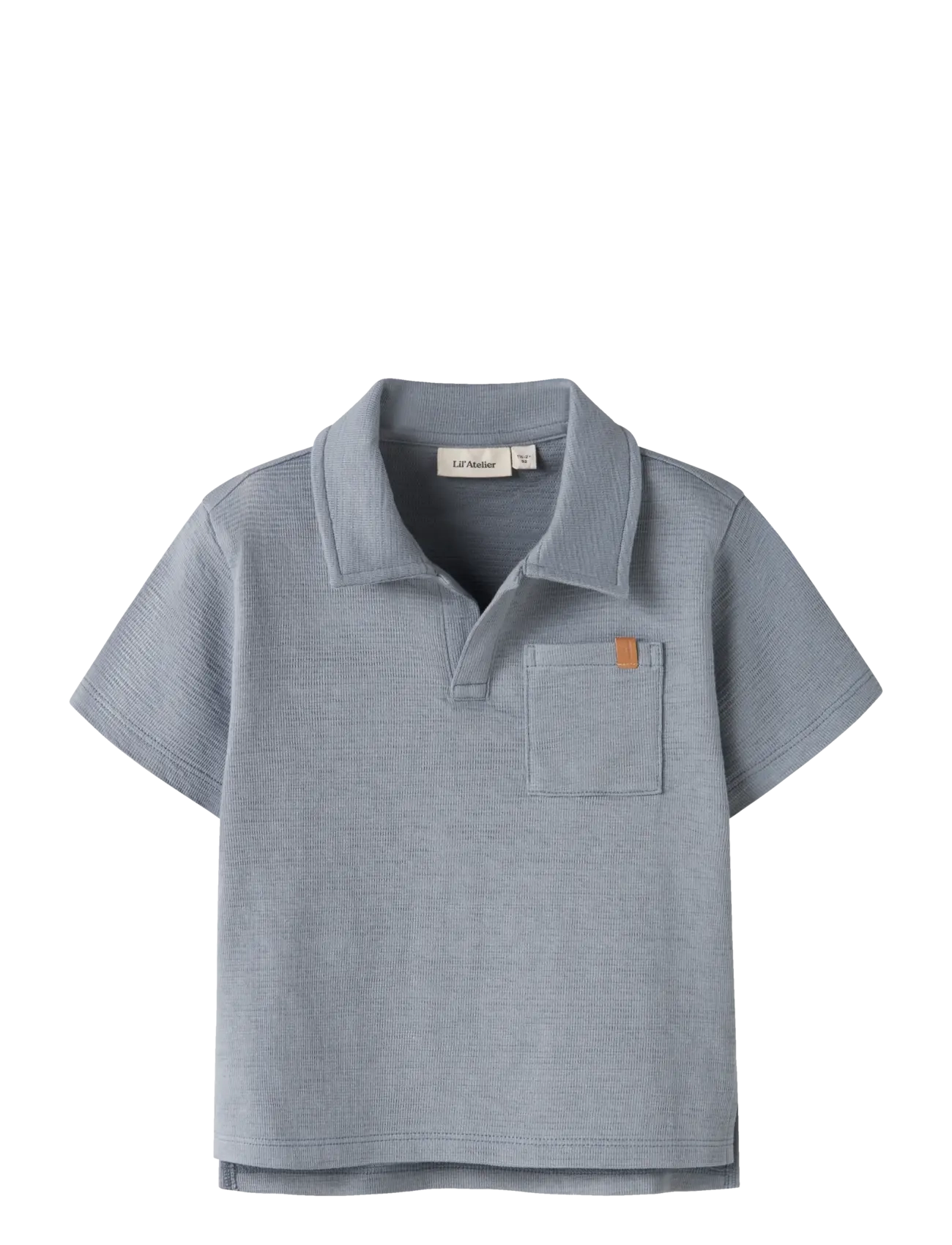 LIL'ATELIER Nmmfalk Ss Loose Polo Oberteil Lil Blau - 98 - Kinder