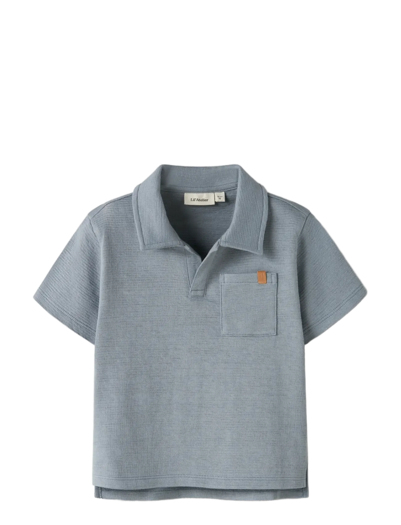 Lil'Atelier - NMMFALK SS LOOSE POLO TOP LIL - short-sleeved polos - tradewinds - 2