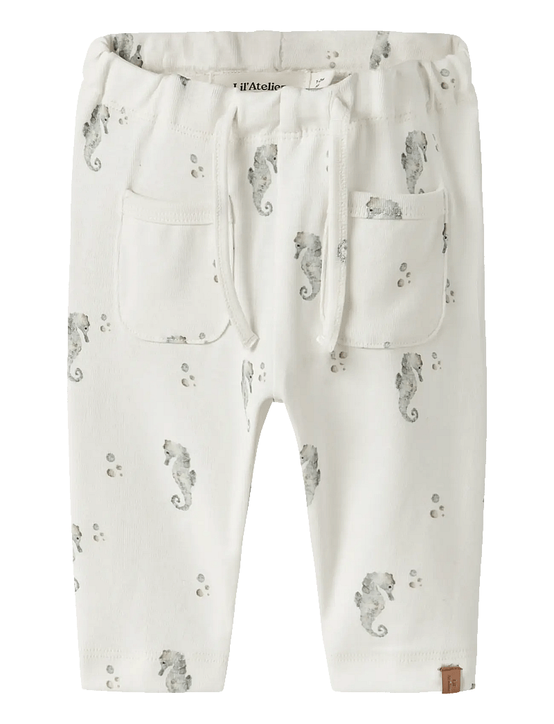 Lil'Atelier - NBMGAYO SAS LOOSE PANT LIL - jogginghosen - coconut milk - 0
