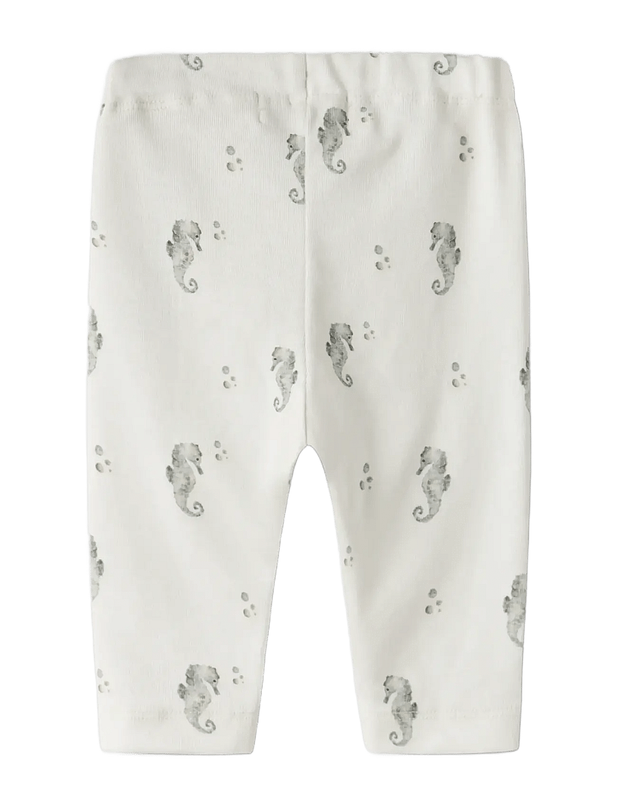 Lil'Atelier - NBMGAYO SAS LOOSE PANT LIL - dressipüksid - coconut milk - 1