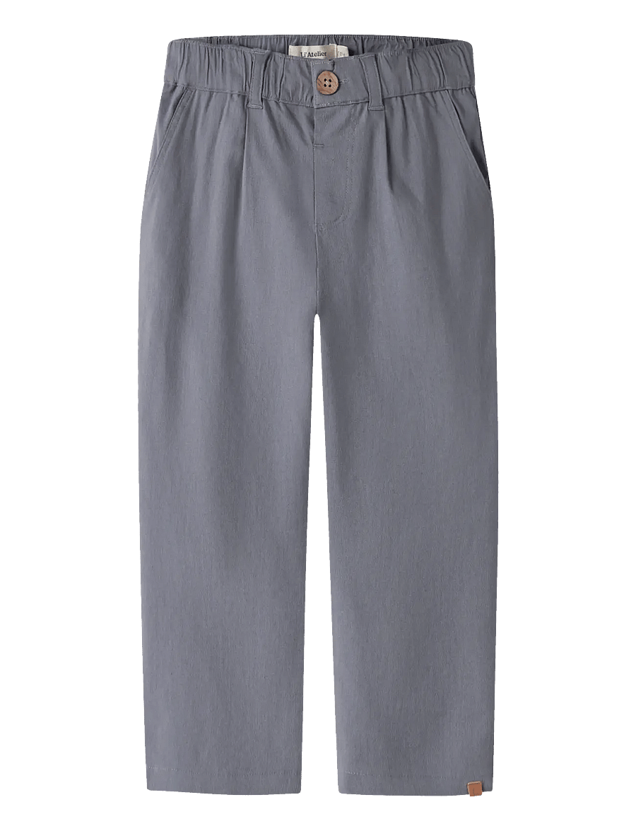 Lil'Atelier - NMMFREDRIK REG PANT LIL - chinos - tradewinds - 0