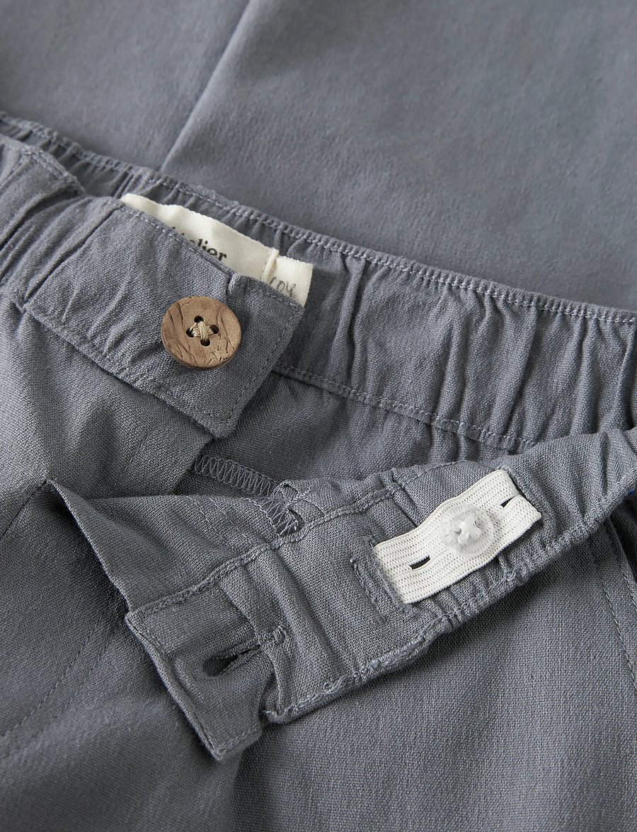 Lil'Atelier - NMMFREDRIK REG PANT LIL - chinos - tradewinds - 2
