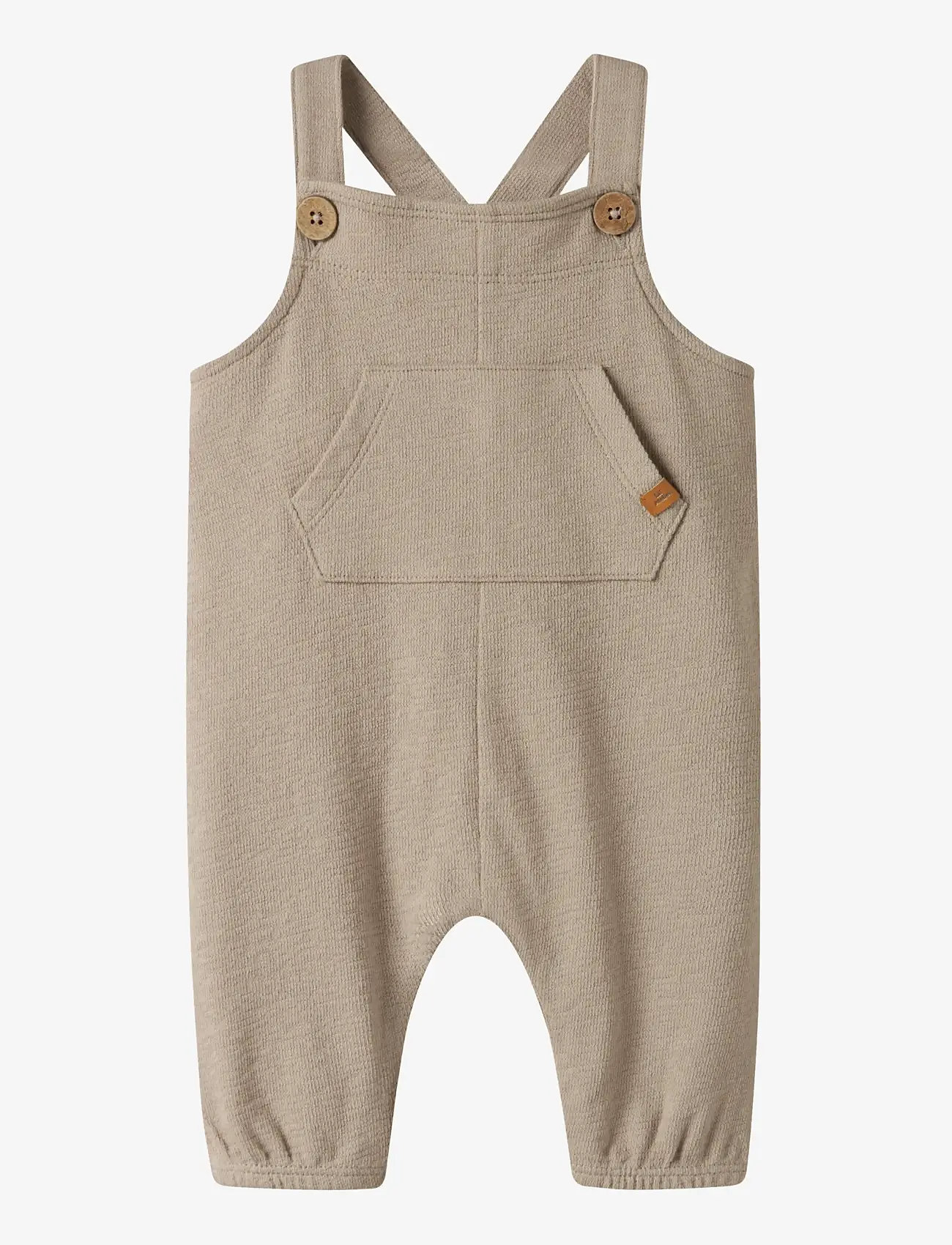 Lil'Atelier - NBMDIAS DON LOOSE OVERALL LIL - jumpsuits - oxford tan - 0