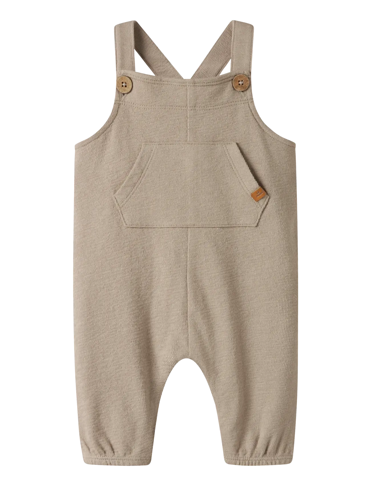 Lil'Atelier NBMDIAS DON LOOSE OVERALL LIL - Baby 0-2 år - OXFORD TAN / beige