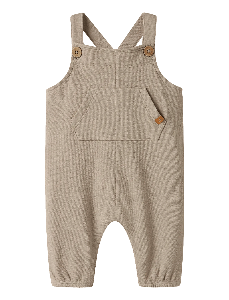 Lil'Atelier - NBMDIAS DON LOOSE OVERALL LIL - jumpsuits - oxford tan - 0