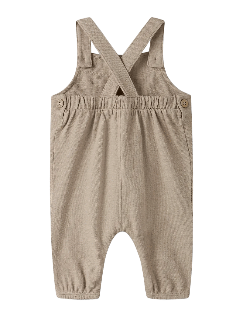 Lil'Atelier - NBMDIAS DON LOOSE OVERALL LIL - jumpsuits - oxford tan - 1