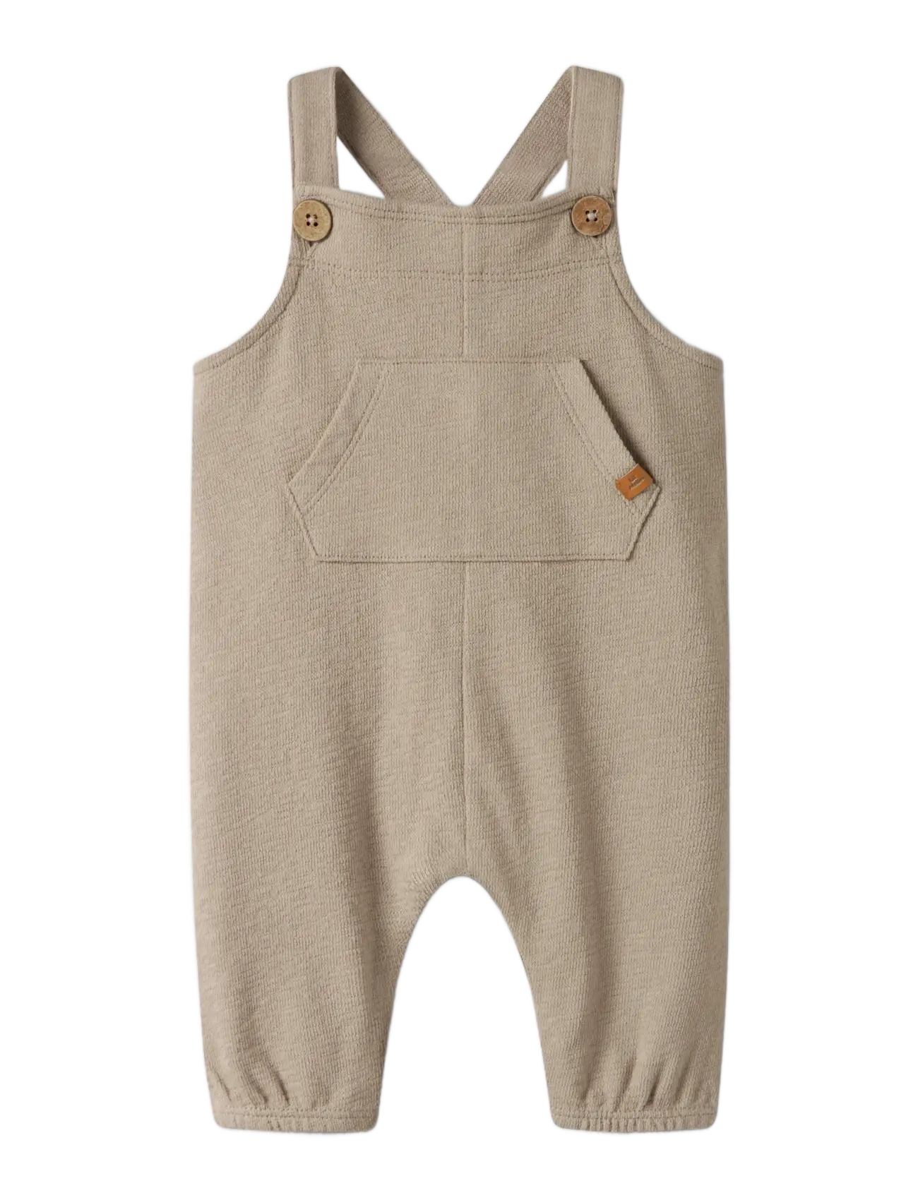 Lil'Atelier - NBMDIAS DON LOOSE OVERALL LIL - kombinezoni - oxford tan - 2