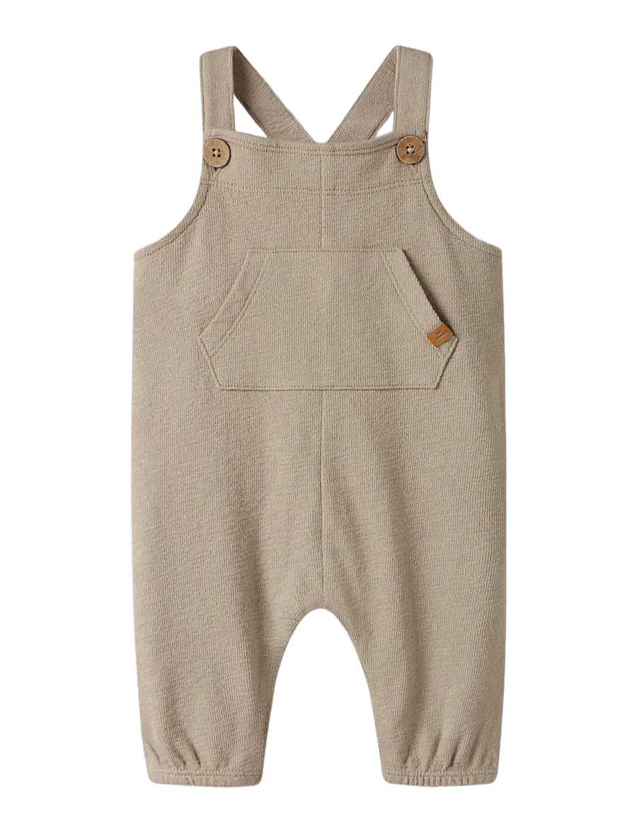 Lil'Atelier - NBMDIAS DON LOOSE OVERALL LIL - kombinezoni - oxford tan - 2