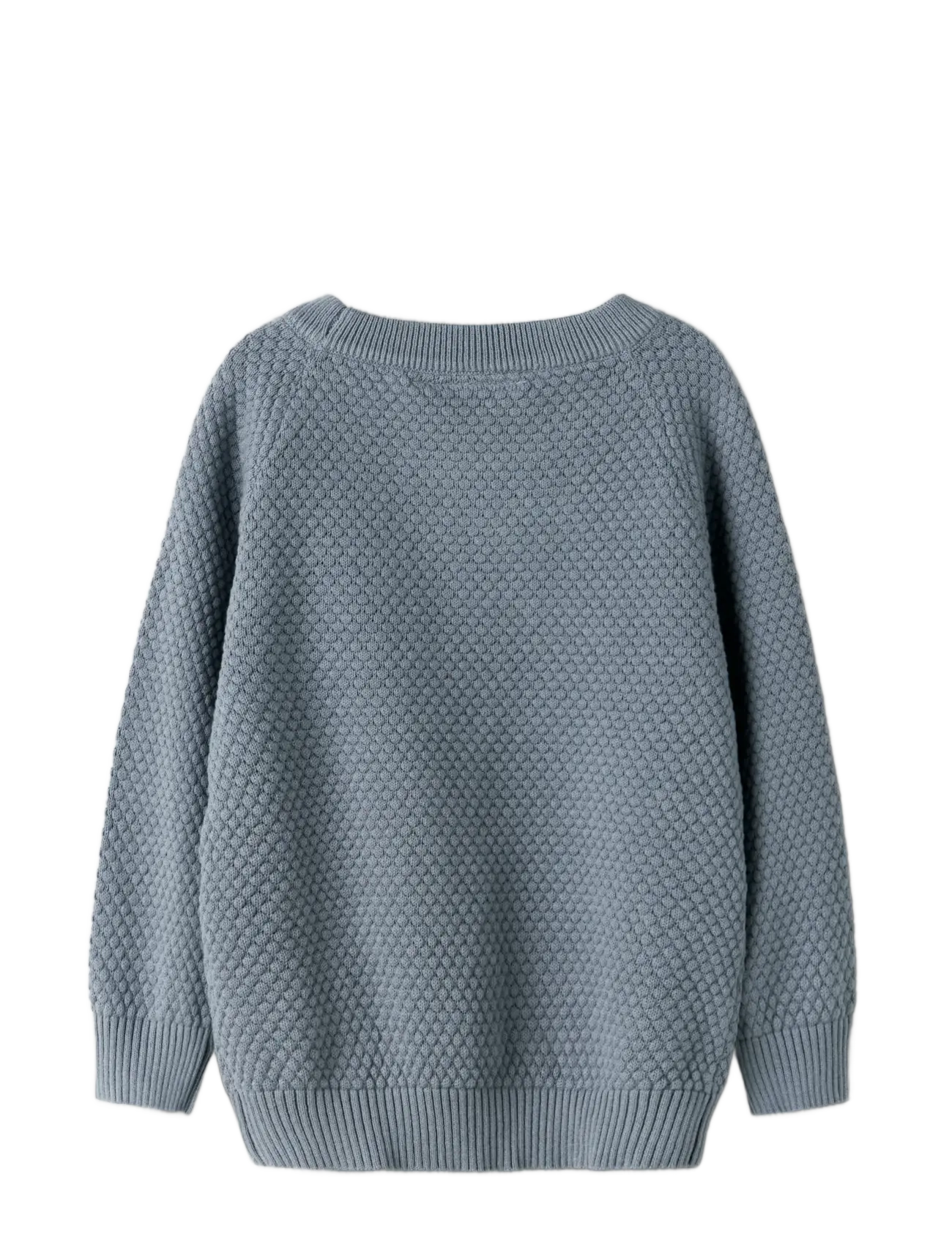 Lil'Atelier - NMMFICO LS LOOSE KNIT LIL - trøjer - tradewinds - 1