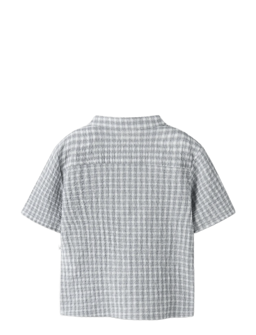 Lil'Atelier - NMMFREY SS LOOSE SHIRT LIL - kortærmede skjorter - coconut milk - 1