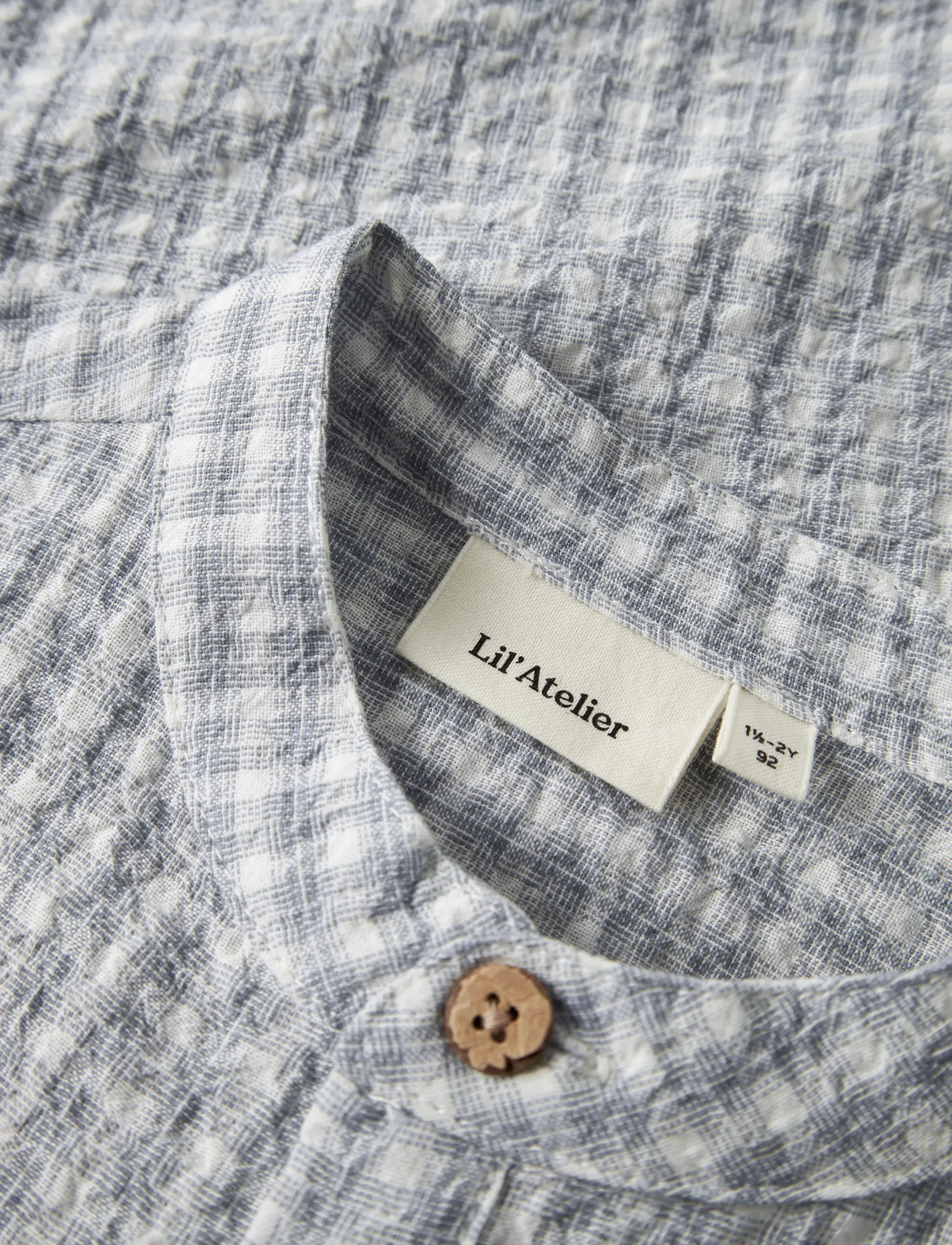 Lil'Atelier - NMMFREY SS LOOSE SHIRT LIL - kortærmede skjorter - coconut milk - 2