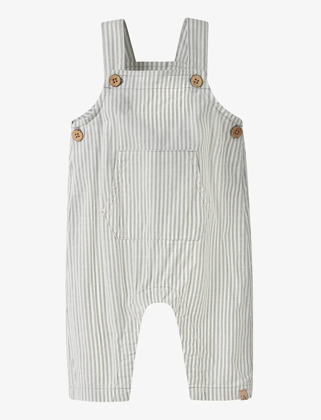 Lil'Atelier - NBMDARKO LOOSE OVERALL LIL - jumpsuits - coconut milk - 0