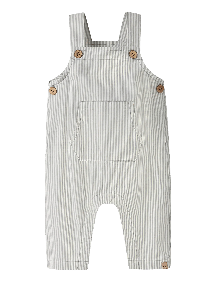 Lil'Atelier - NBMDARKO LOOSE OVERALL LIL - buksedragter - coconut milk - 0