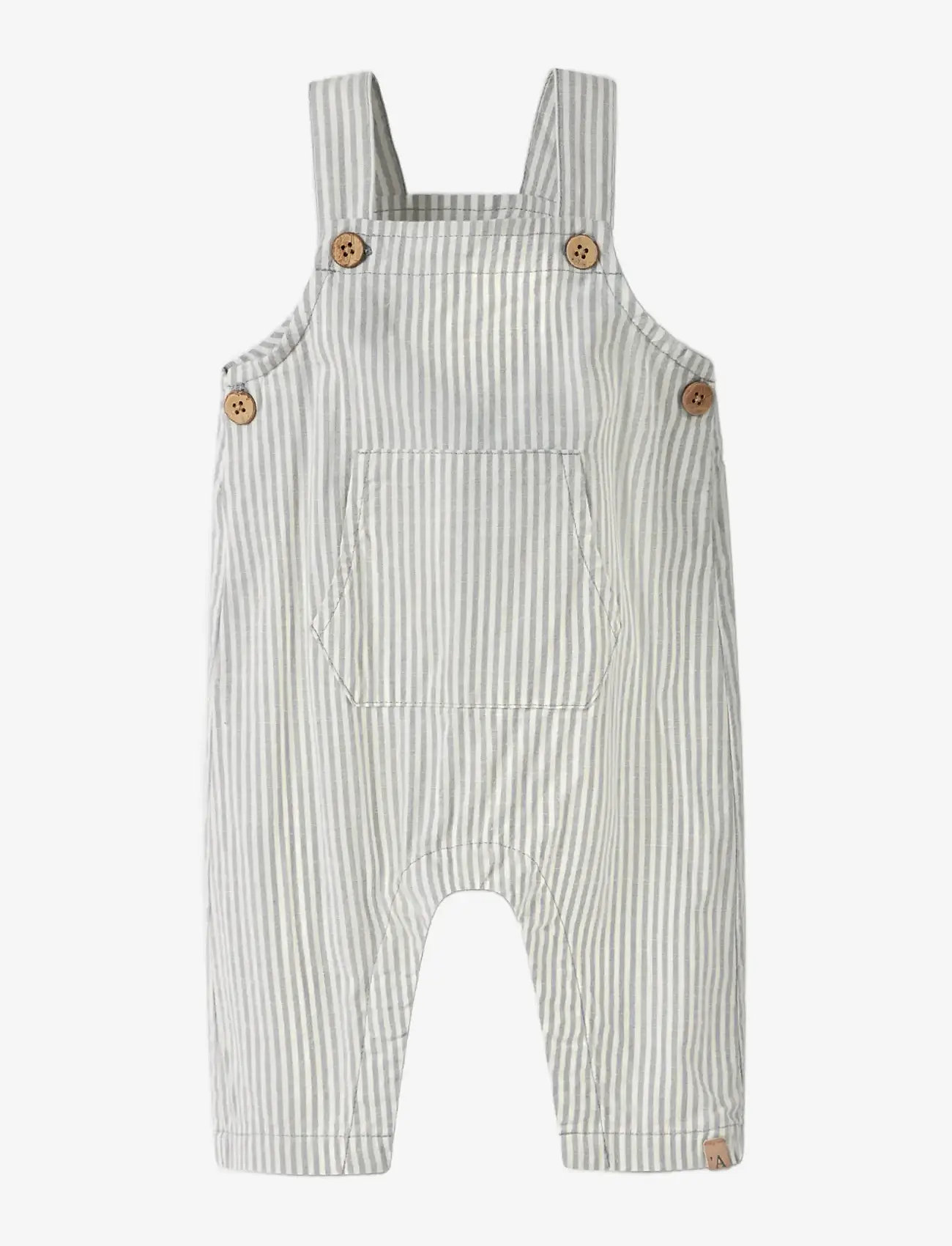 Lil'Atelier - NBMDARKO LOOSE OVERALL LIL - jumpsuits - coconut milk - 2