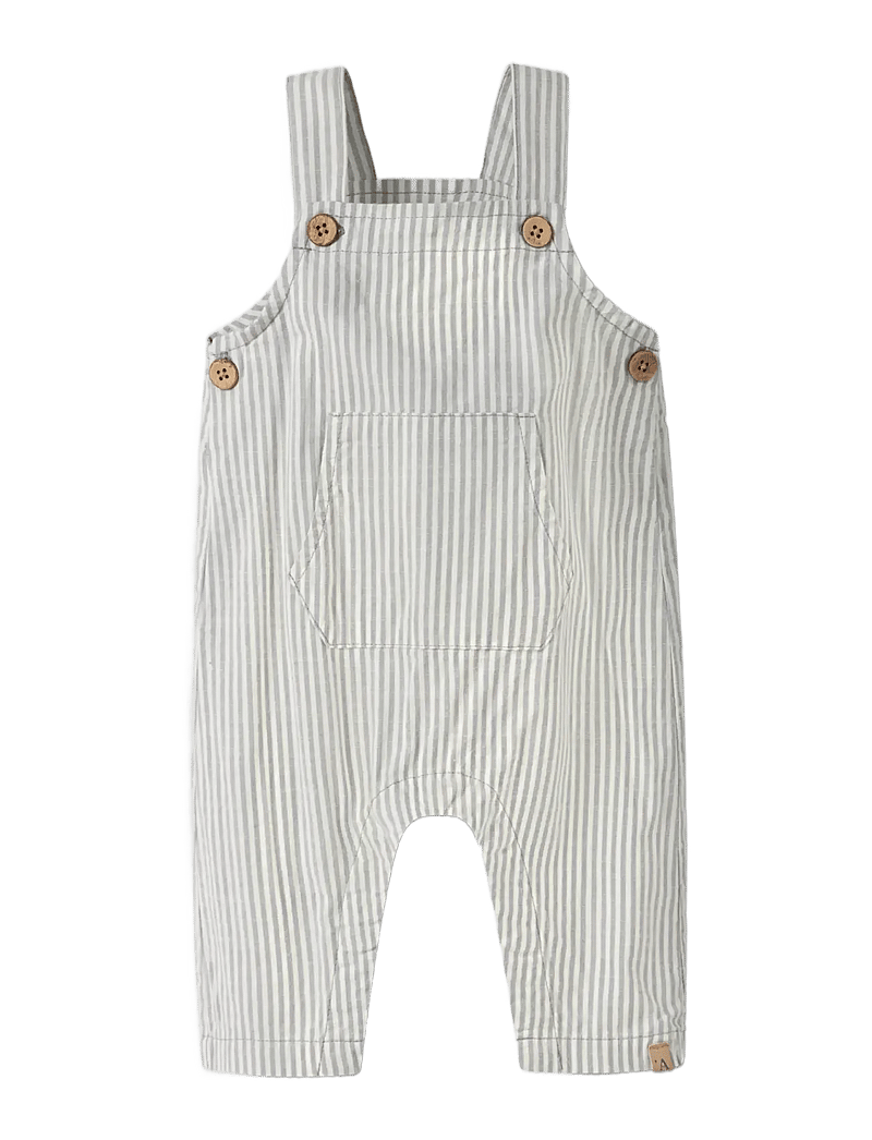 Lil'Atelier - NBMDARKO LOOSE OVERALL LIL - jumpsuits - coconut milk - 2