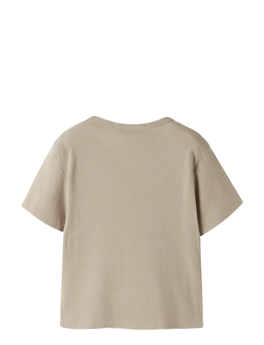 Lil'Atelier - NMMHALLI HIS SS LOOSE TOP LIL - oxford tan - 2