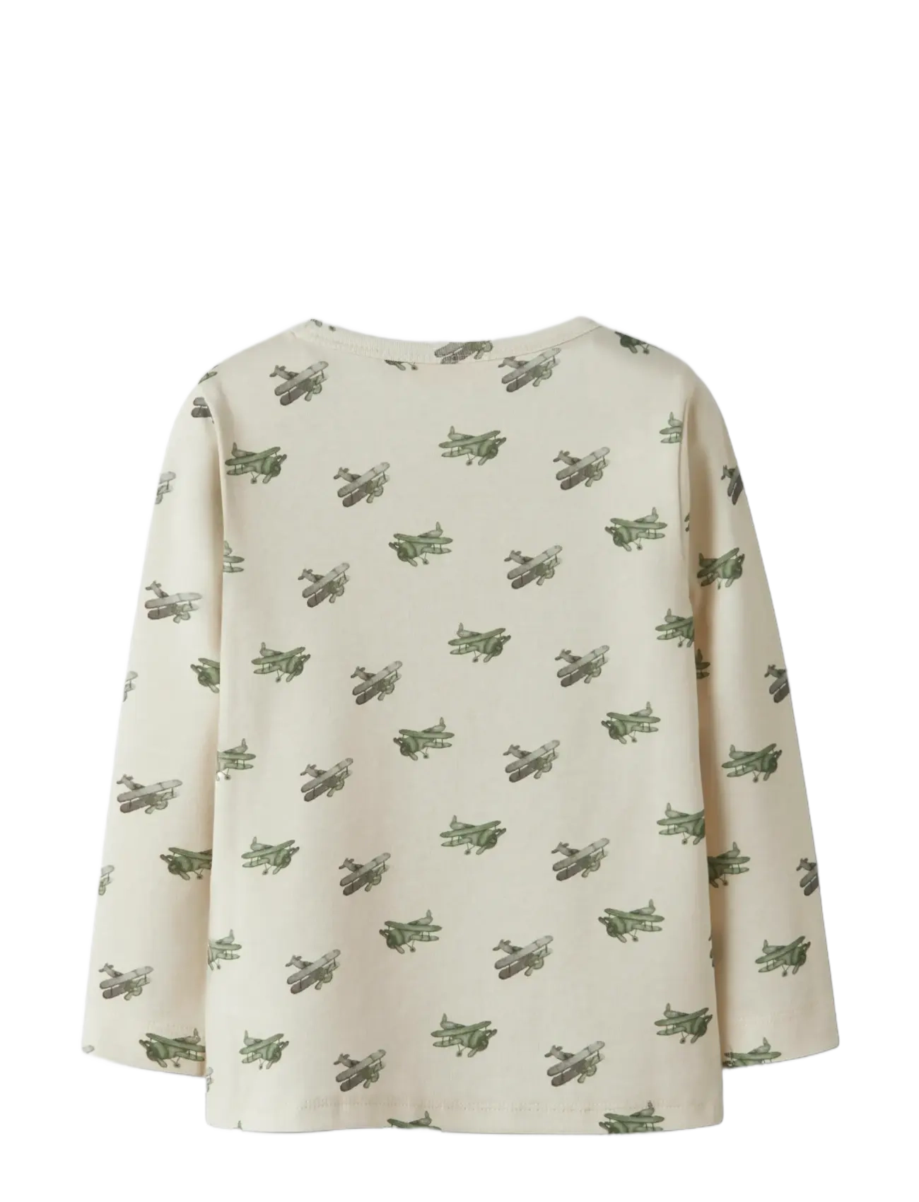 Lil'Atelier - NMMLAYO GEU LS SLIM TOP LIL - langærmede t-shirts - coconut milk - 1
